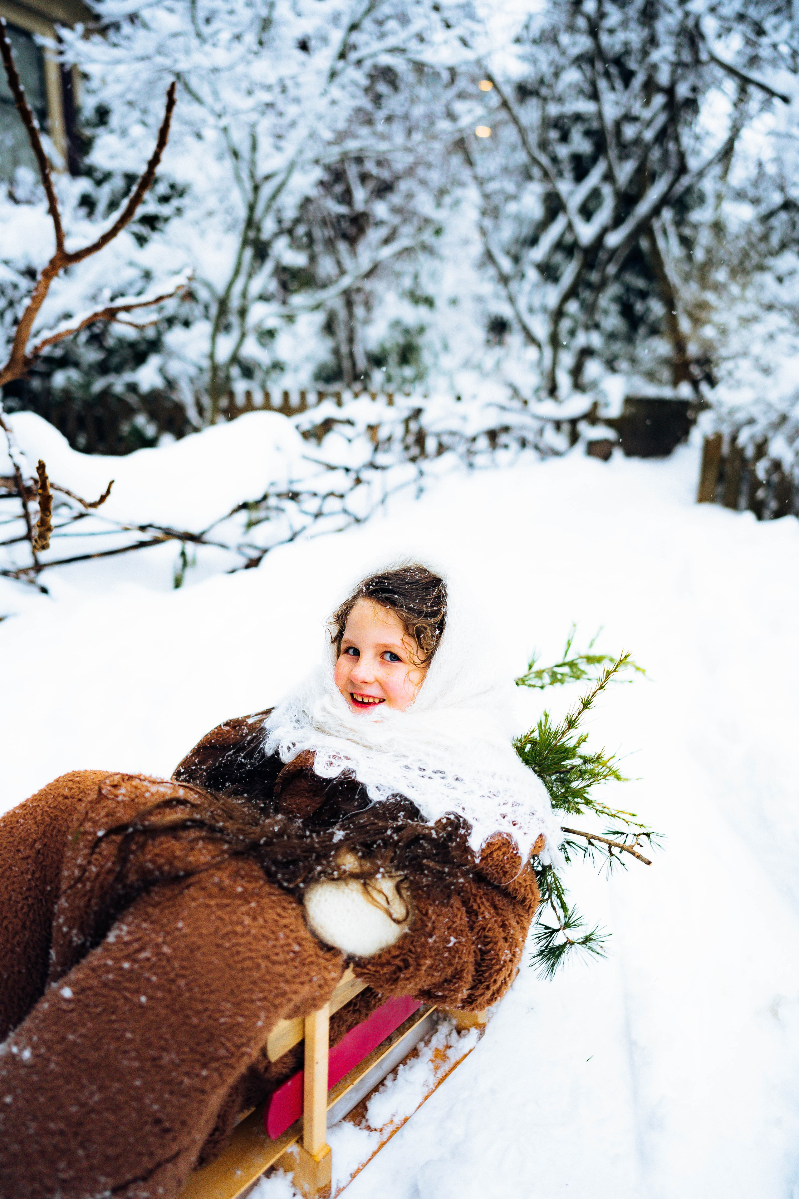 Snow in Vancouver. Main
