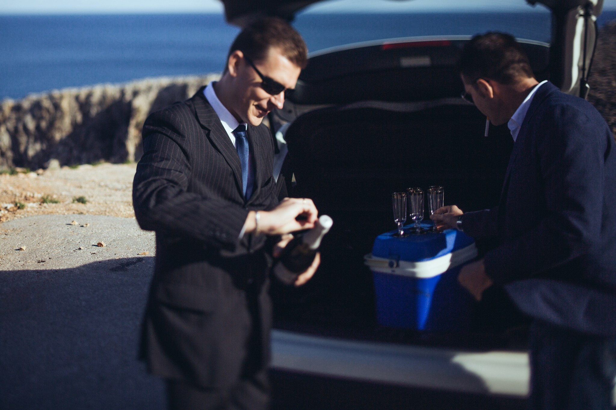 Ronalds & Svetlana, Crete. Denny Savon — Photographer in Santorini | Weddings, Love Stories & Flying Dress