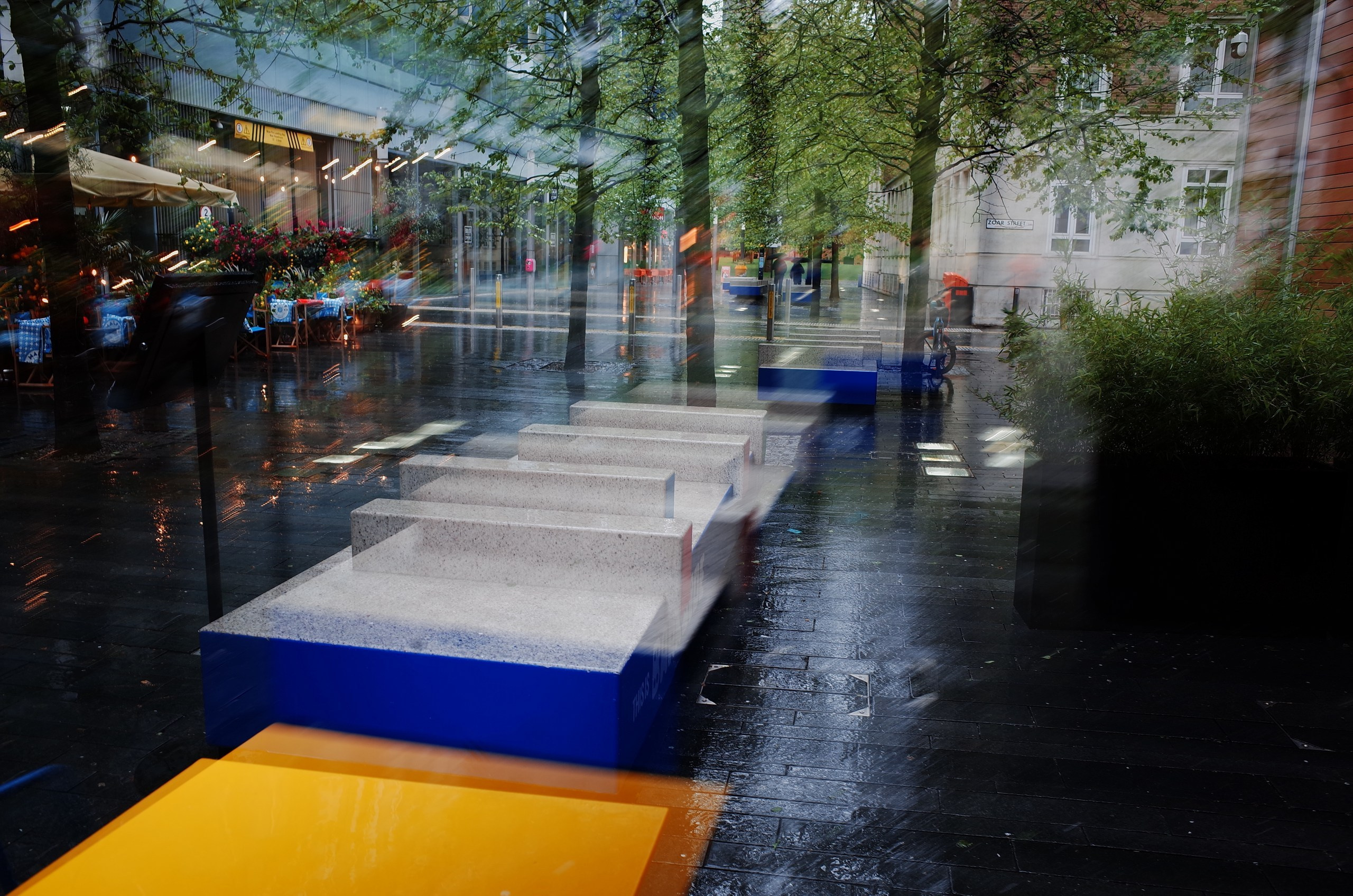 English (not yet summer) rain. Victoria Dini. Art photography in London / Folkestone, UK