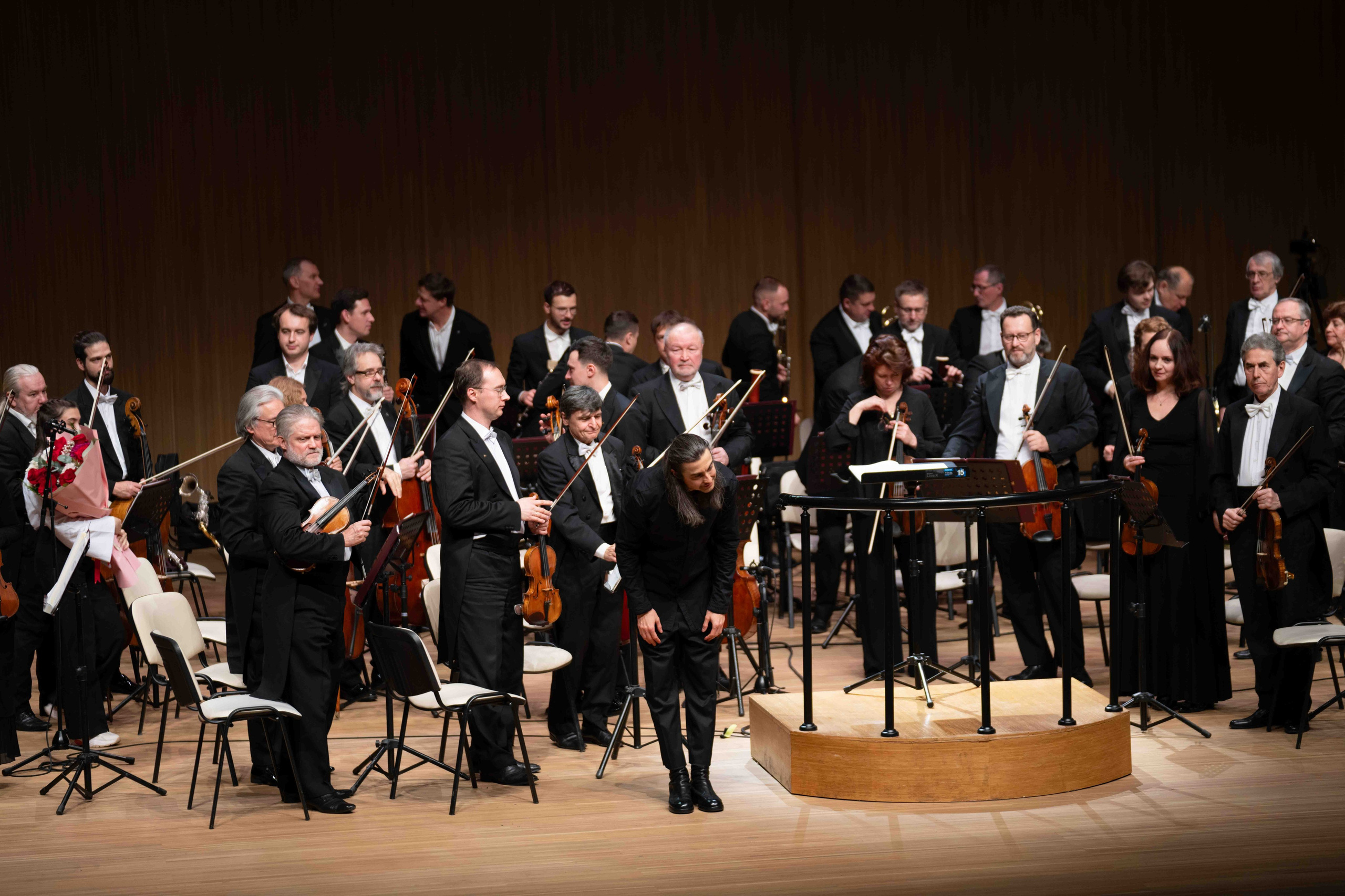 The Tchaikovsky Academic Grand Symphony Orchestra in Baku. Wedding&Event photographer Ismail Rzayev in Baku