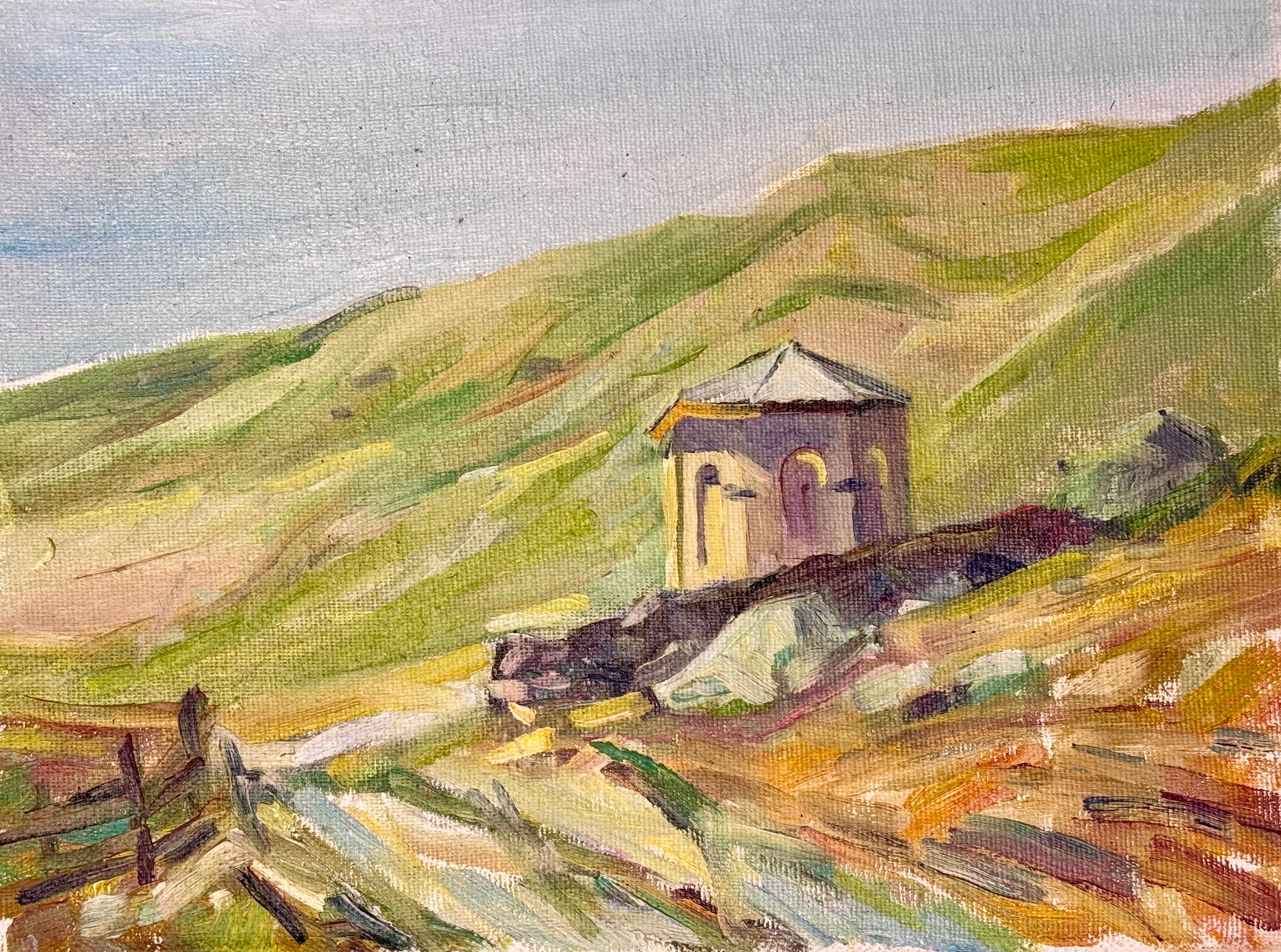 «Light Above the Chapel». Художник живописец Савелова Ольга