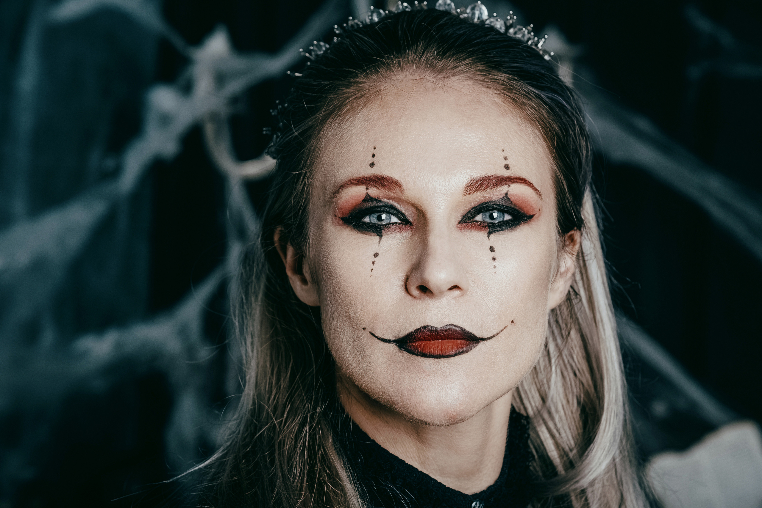 Halloween themed studio photo shoot 