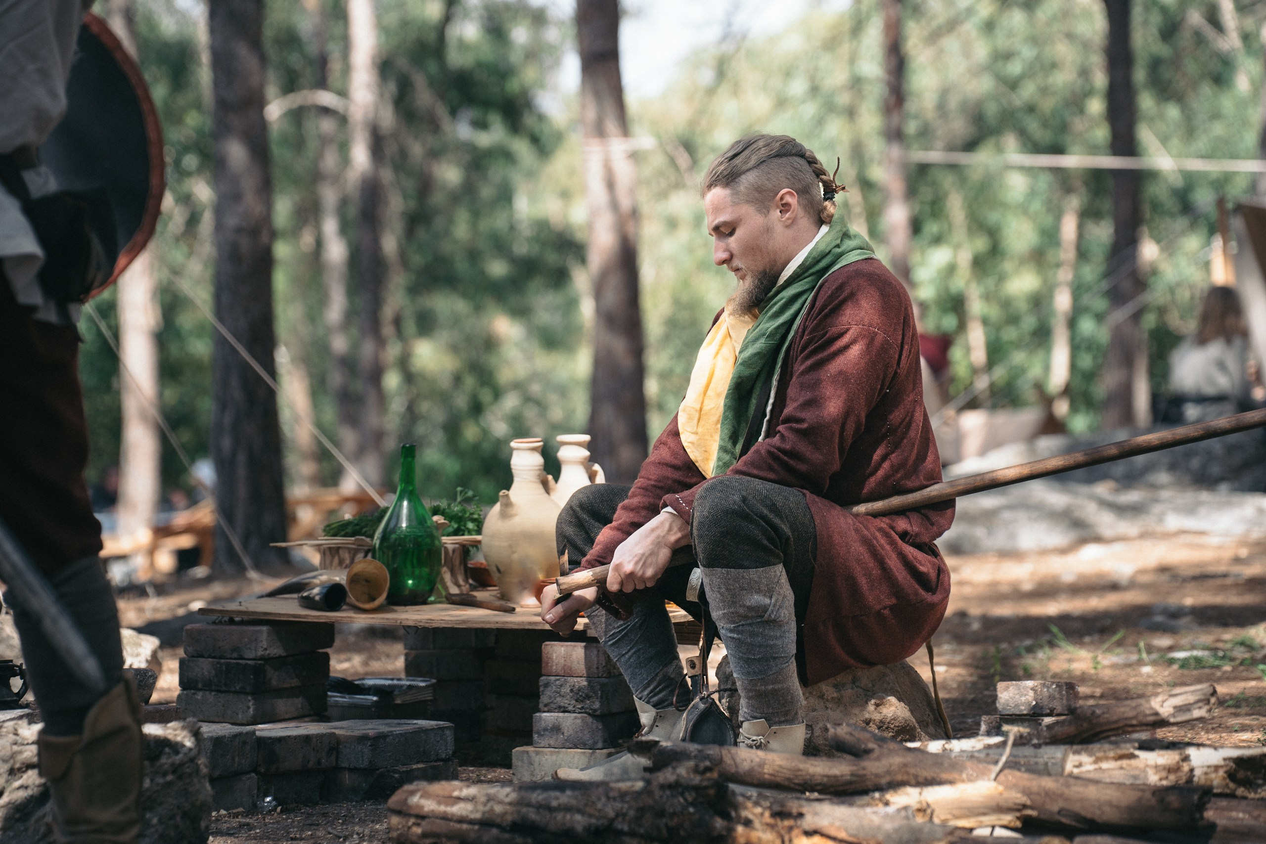 Чёрный Фьорд — реконструкция лагеря викингов | Клуб «Нортман». КРиС «Нортман»
