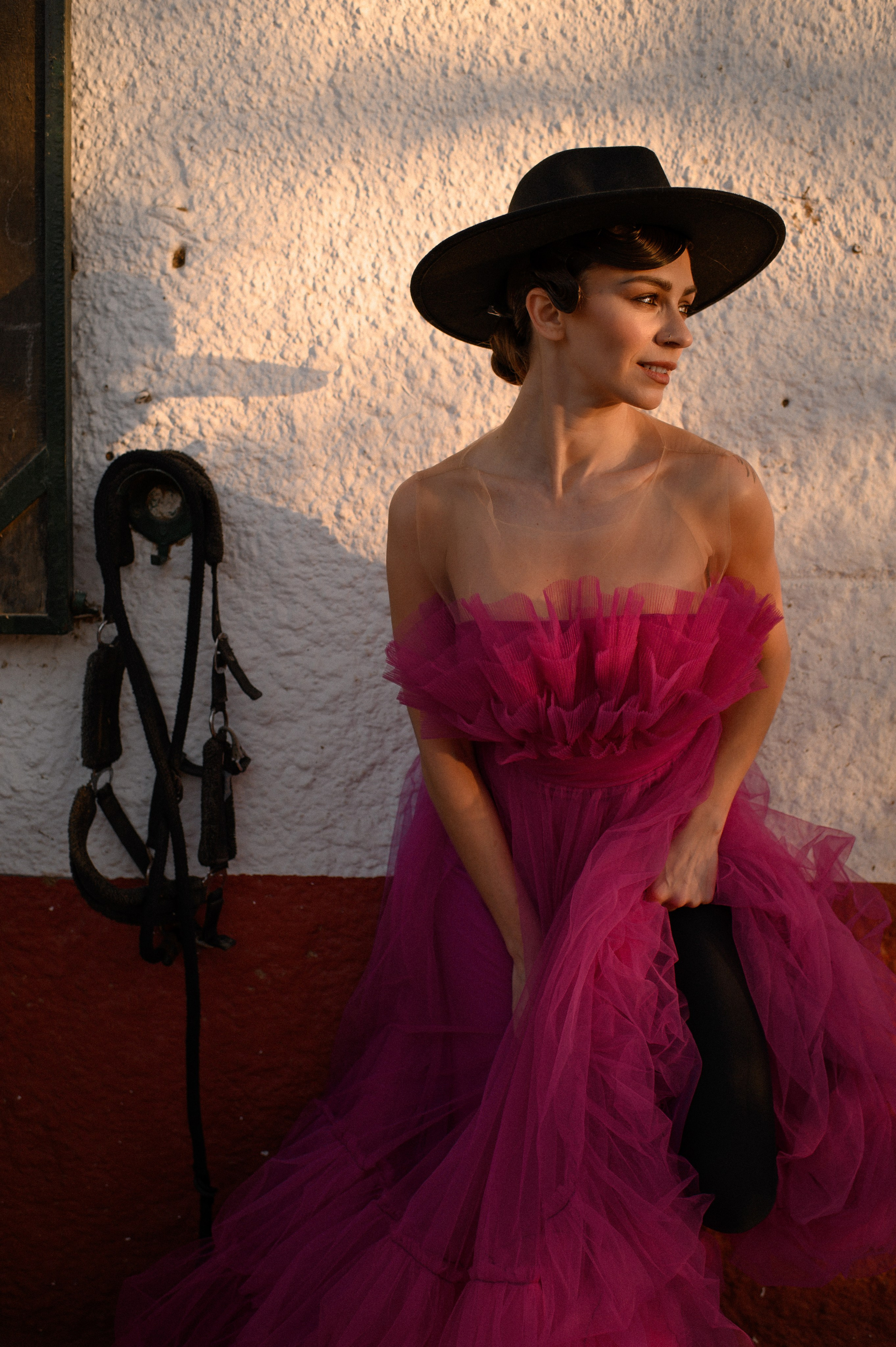 Sofia evening horse ride. Family, children, portrait, and event photography in Thessaloniki