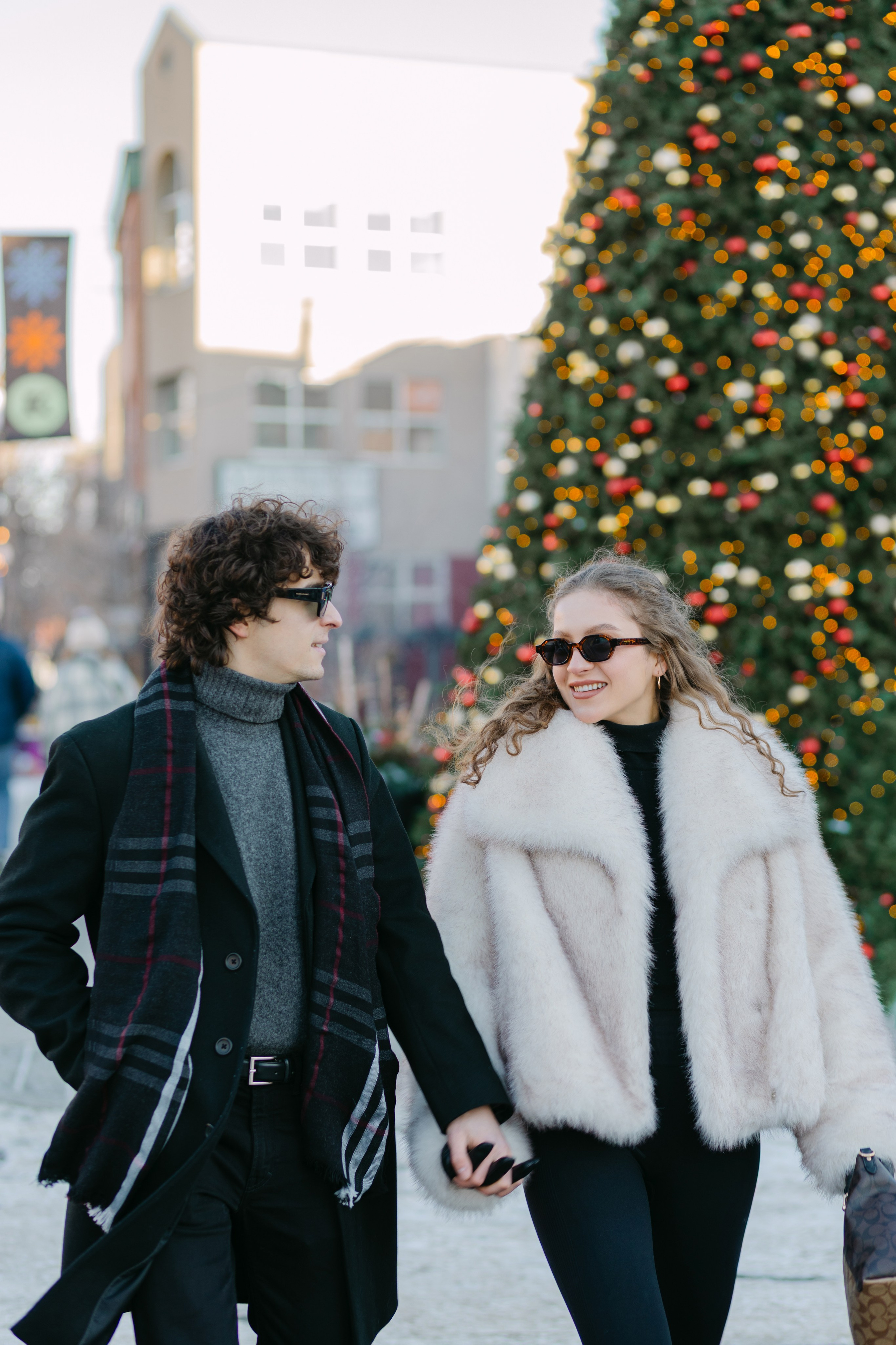 Christmas magic together. Home