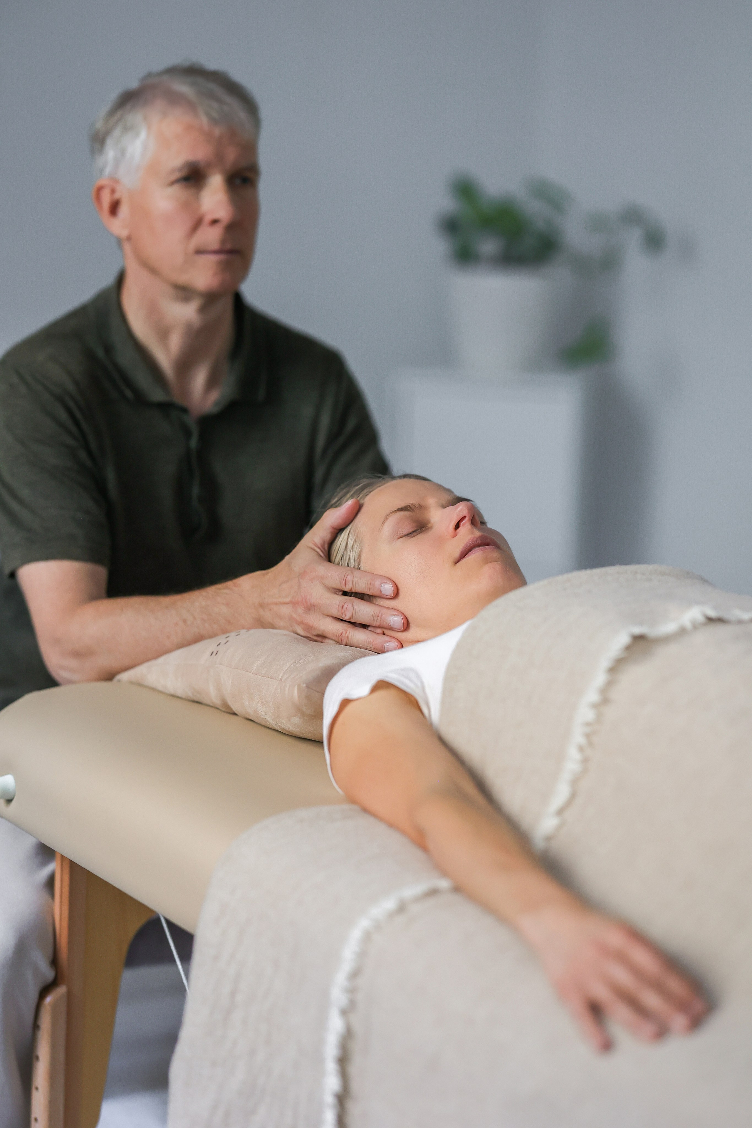 Light-Touch Therapy. Photographer Marina Gargi