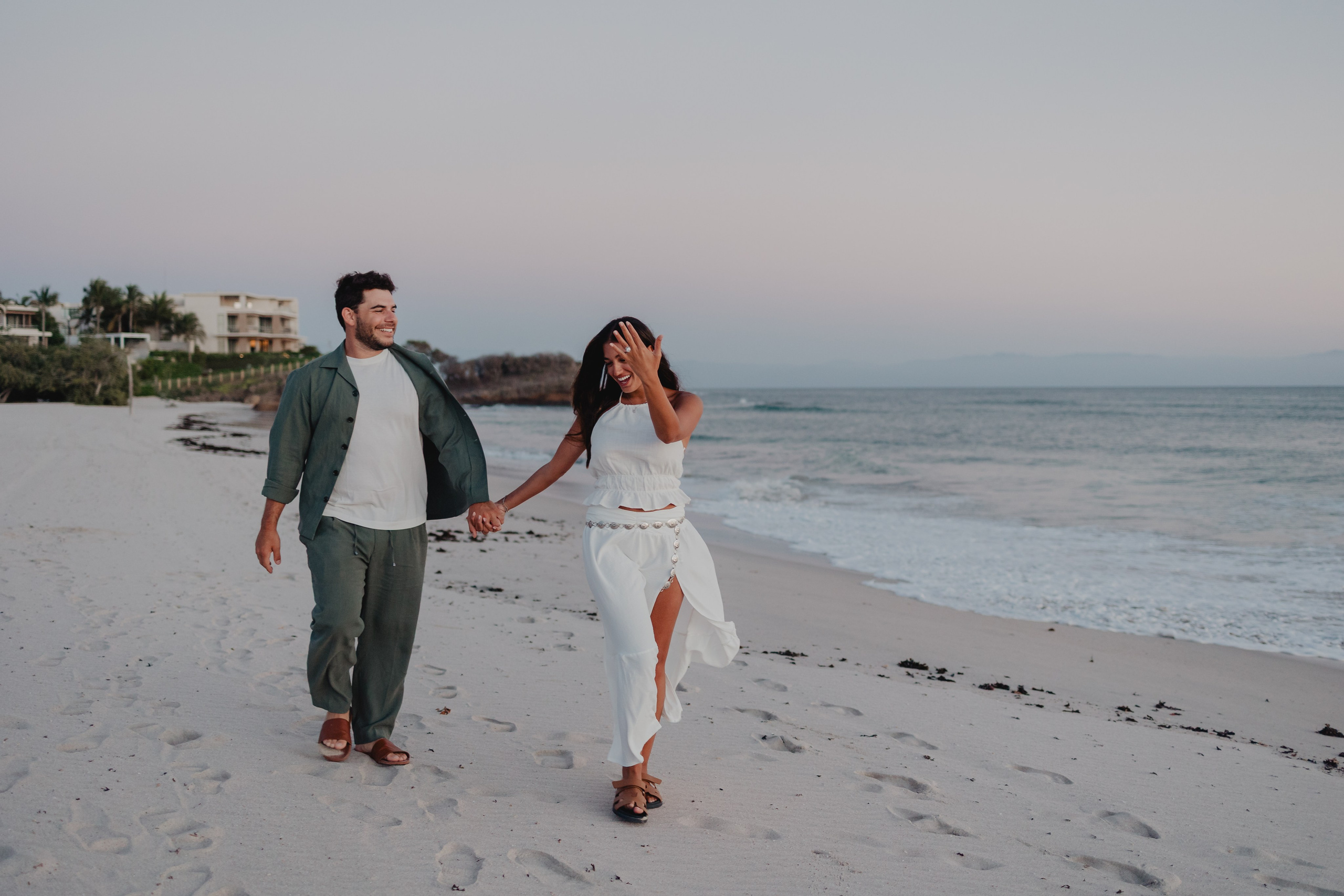 Punta Mita Engagement Session: Love Framed by the Pacific