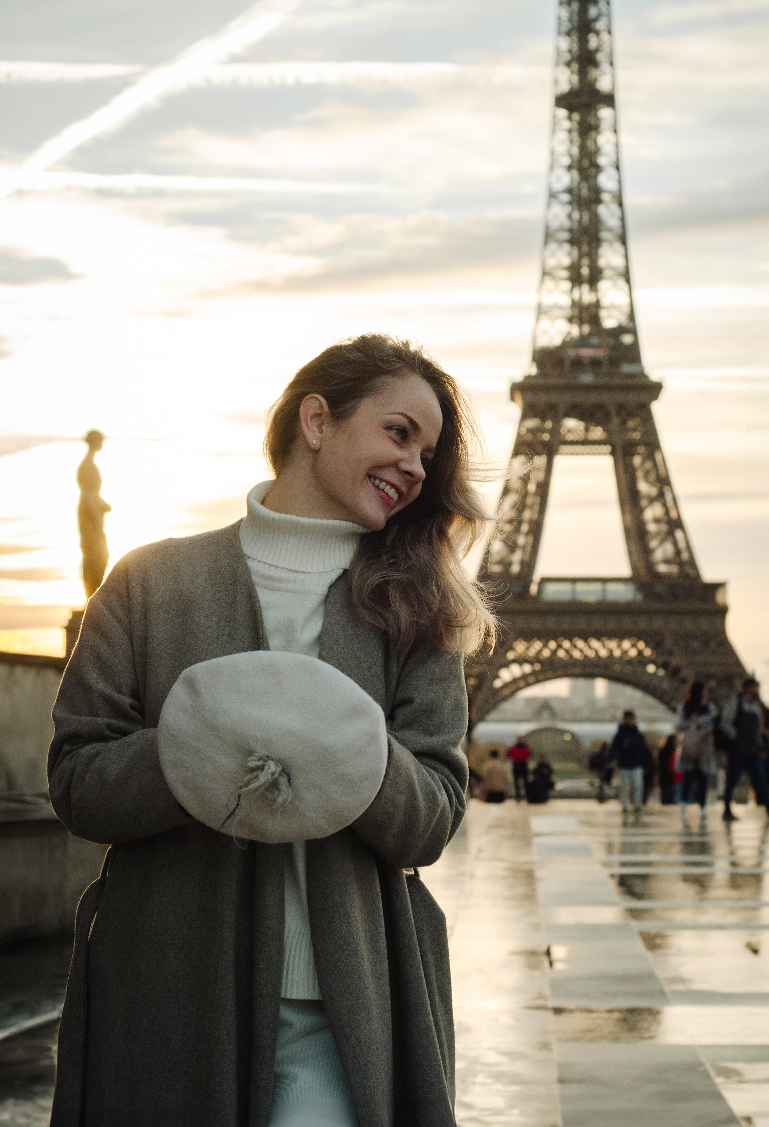 Рассвет у Эйфелевой башни. Фотограф в Париже Полина Осипова