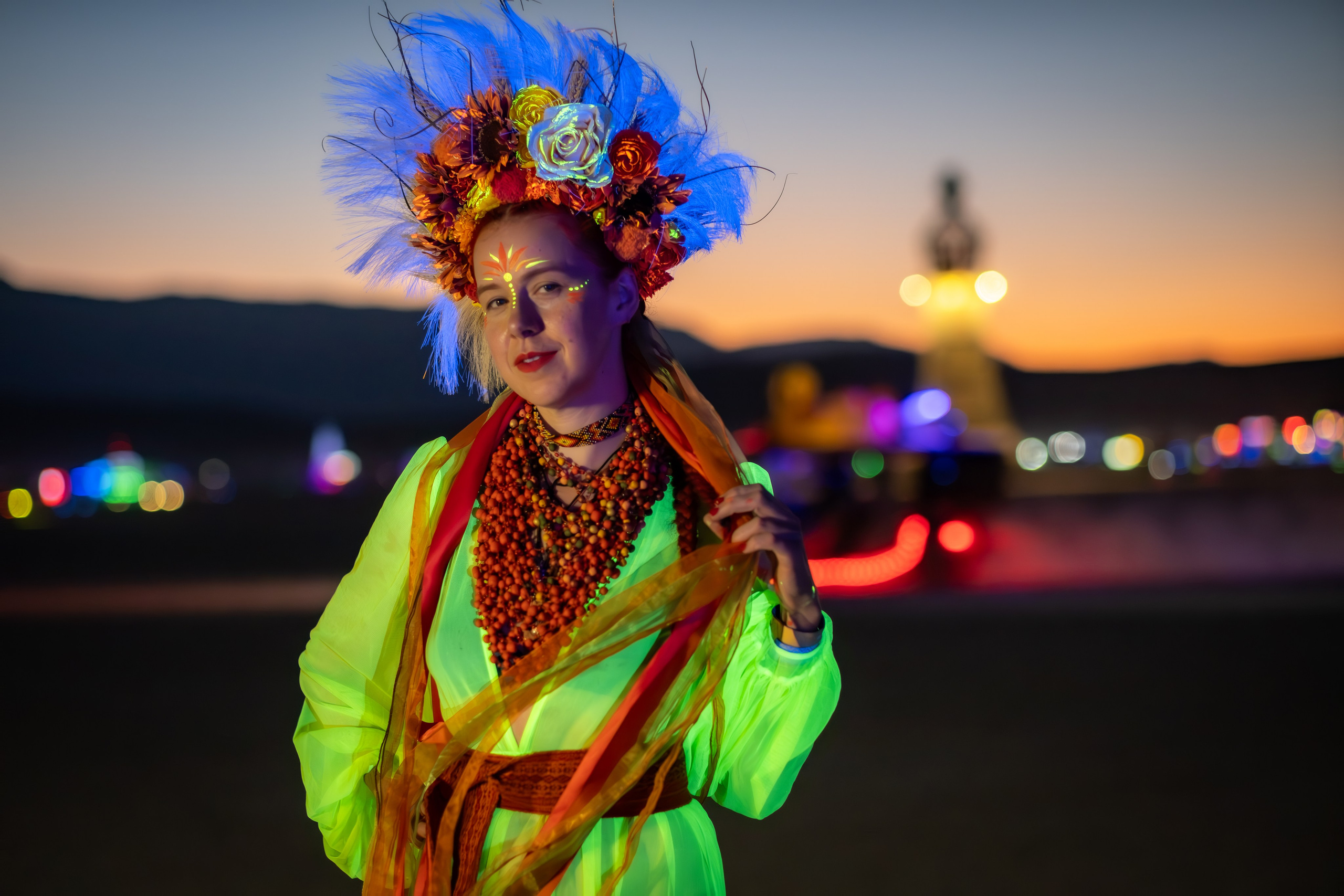 BURNING MAN 2024. Reportage concert portrait photography in the San Francisco Bay Area
