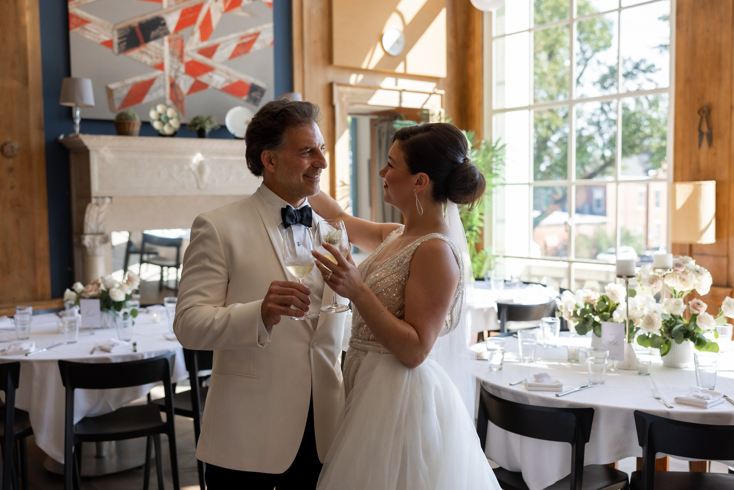 Claudie and Philip. Wedding and Event photography, Kisses + Veil