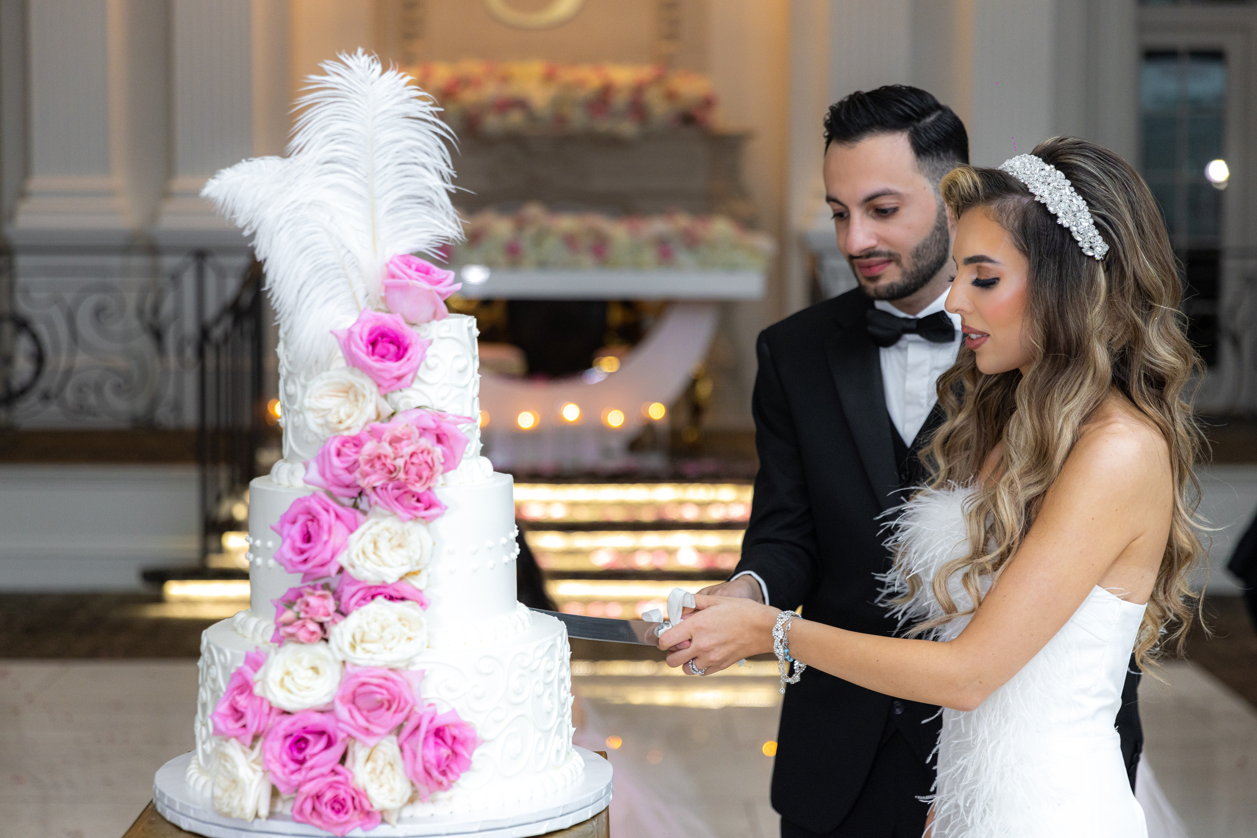 Natalie and Ghasan. Wedding and Event photography, Kisses + Veil