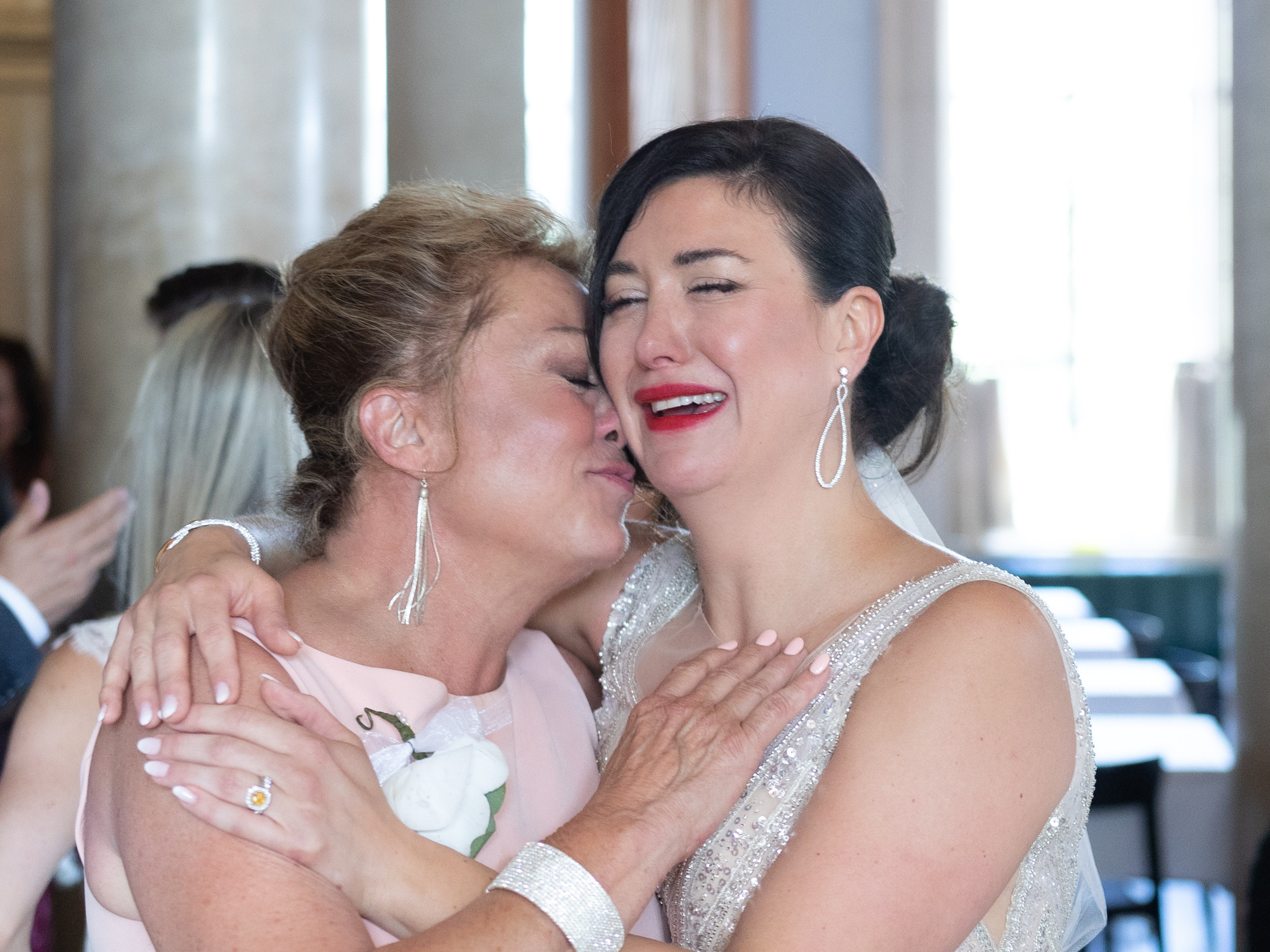 Claudie and Philip. Wedding and Event photography, Kisses + Veil