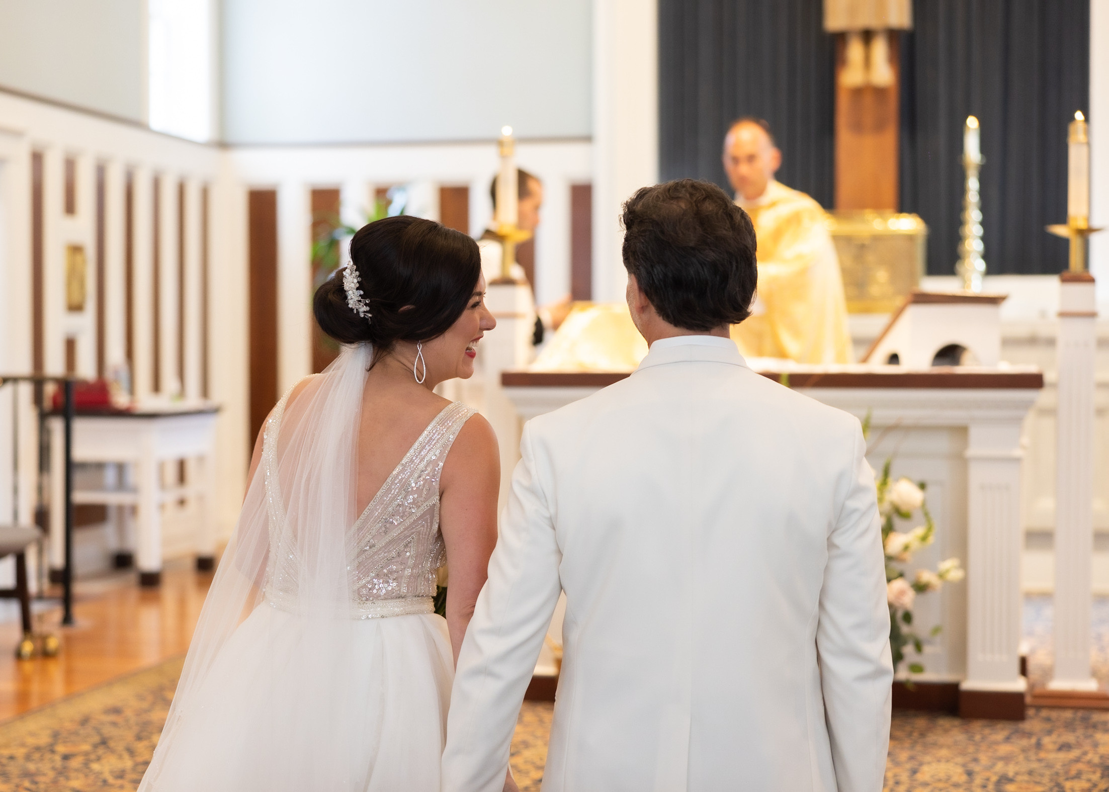 Claudie and Philip. Wedding and Event photography, Kisses + Veil