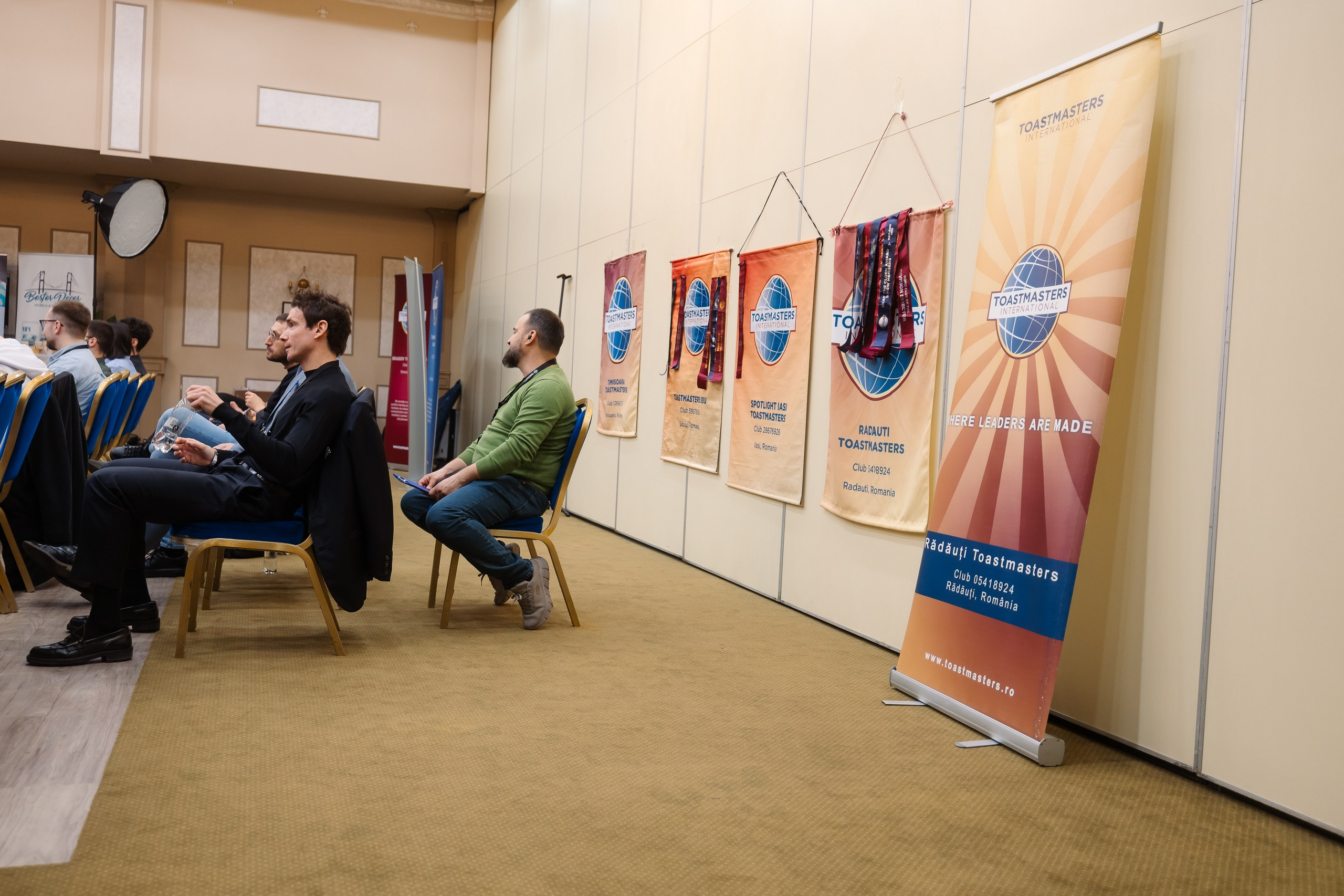 Toastmasters Conference. Marius Ciocan