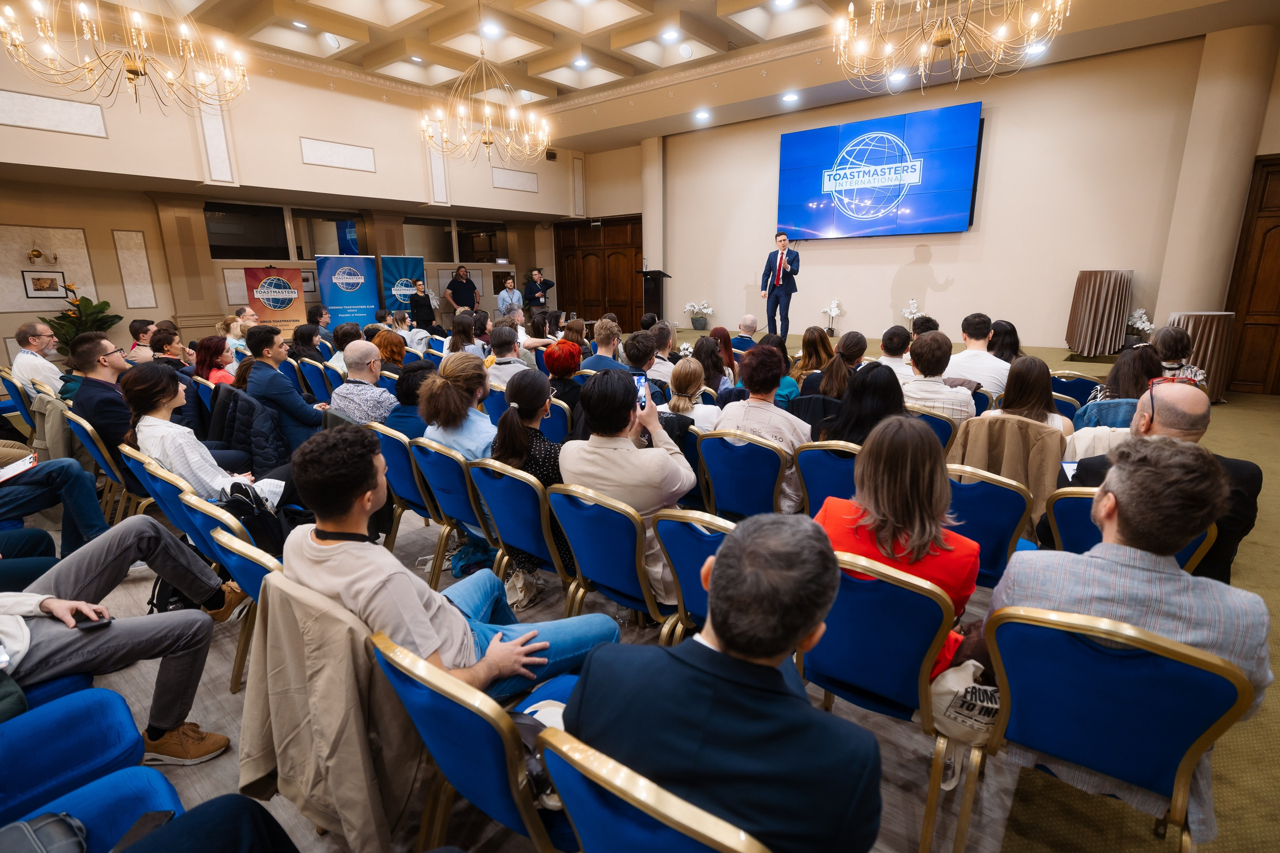 Toastmasters Conference. Marius Ciocan