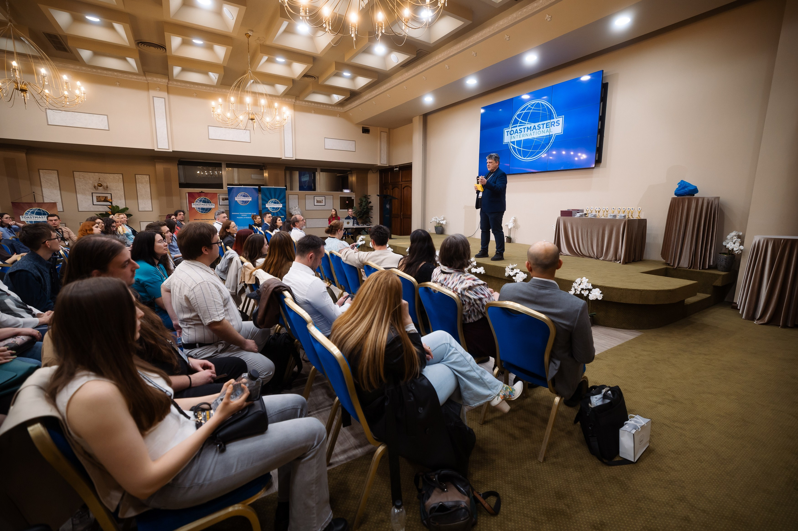 Toastmasters Conference. Marius Ciocan
