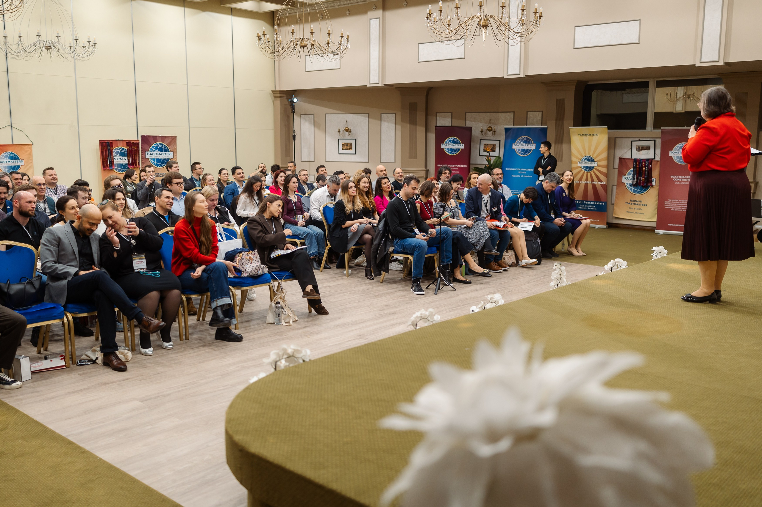 Toastmasters Conference. Marius Ciocan