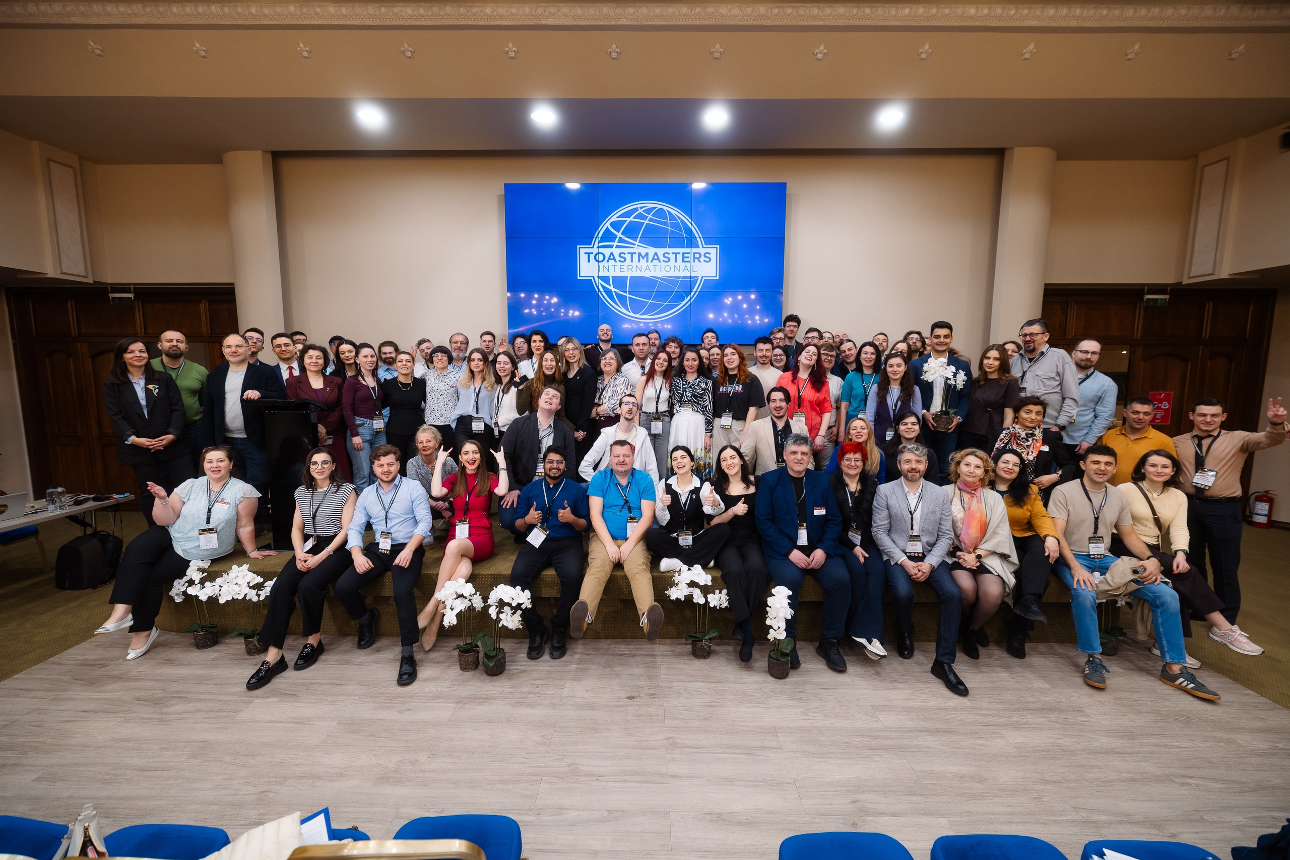 Toastmasters Conference. Marius Ciocan