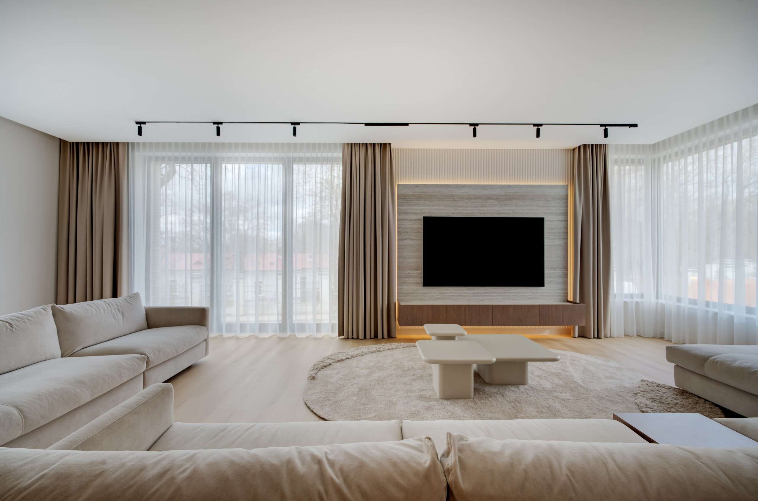 Profesionali nekilnojamojo turto fotografija — dizainerinis namas Sapiegos g