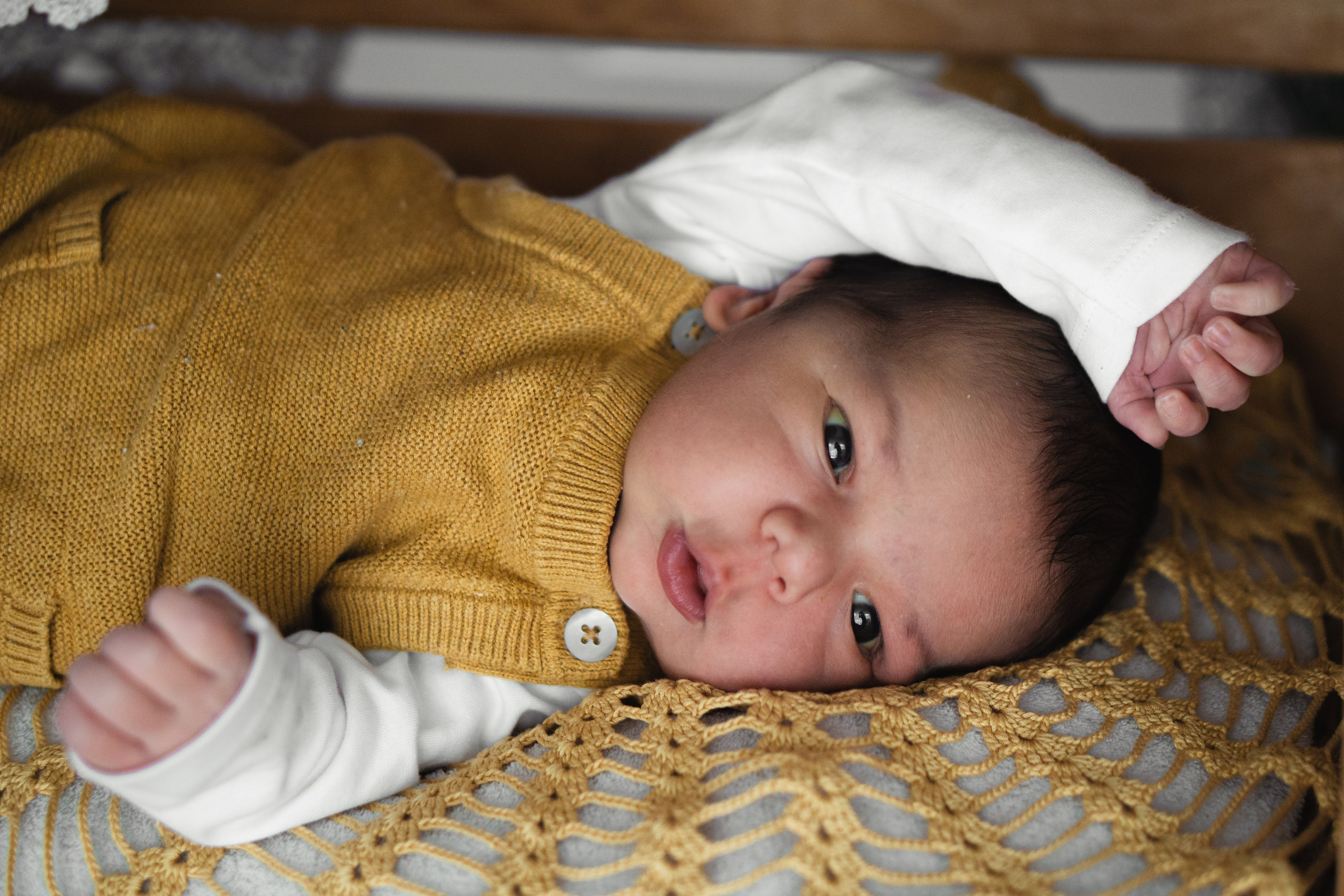 Monika, Pool newborn shooting. Family photographer Aargau Zurich