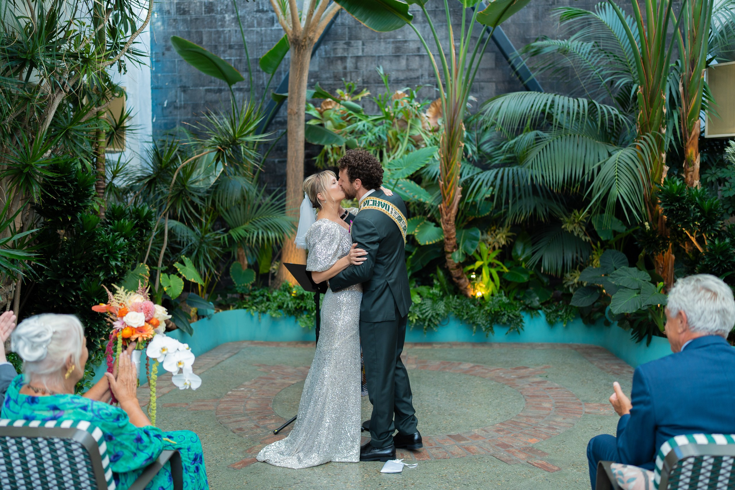 A Downtown Los Angeles City Wedding at The Grass Room. Cinematic Wedding & Elopement Photography in Los Angeles | Inspired by Indie Film & Real Life