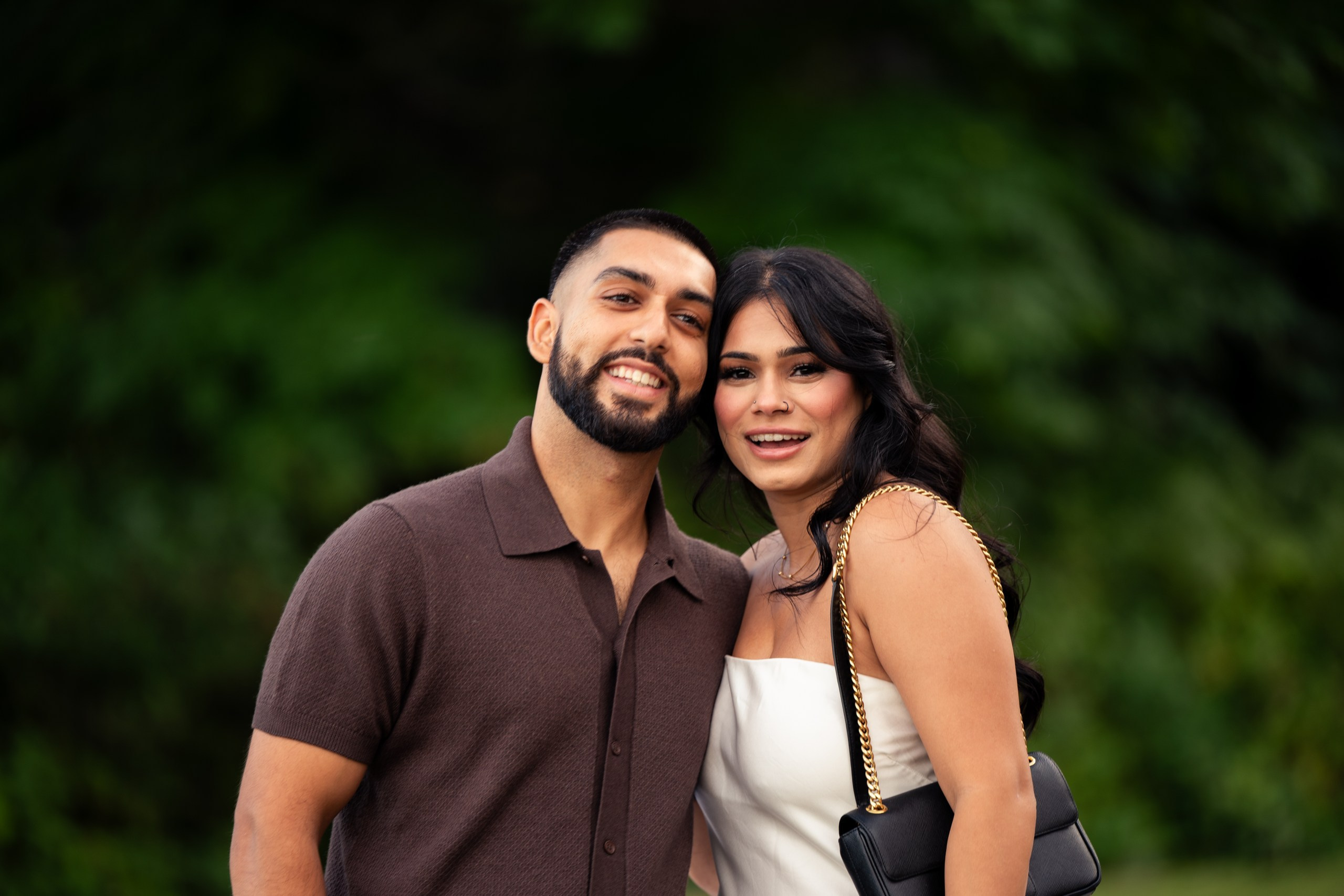 expressive portrait in golden hour, Comox Valley