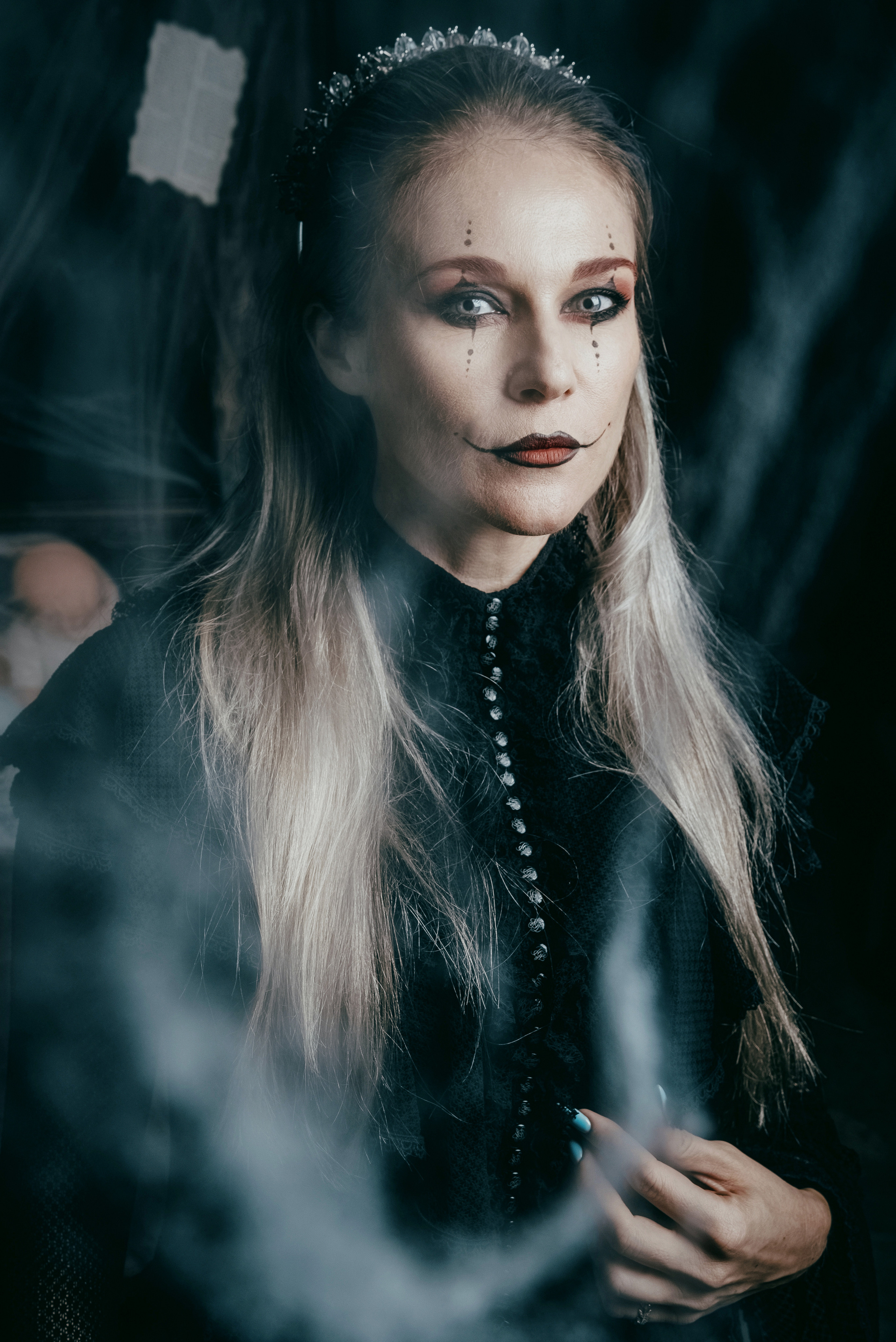 Halloween themed studio photo shoot 