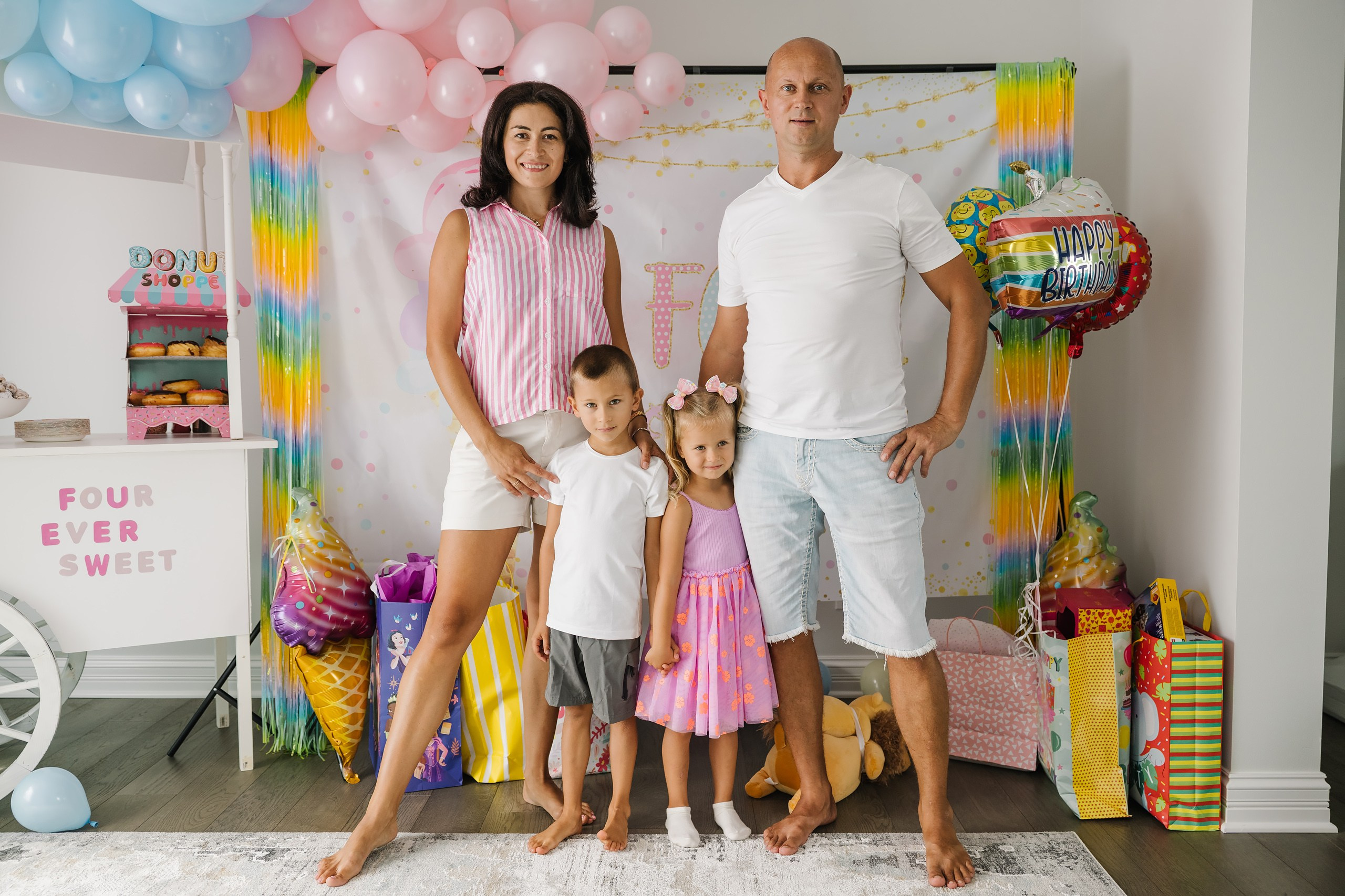 Birthday Party. Wedding family event photographer in Chicago Nick Yushevich