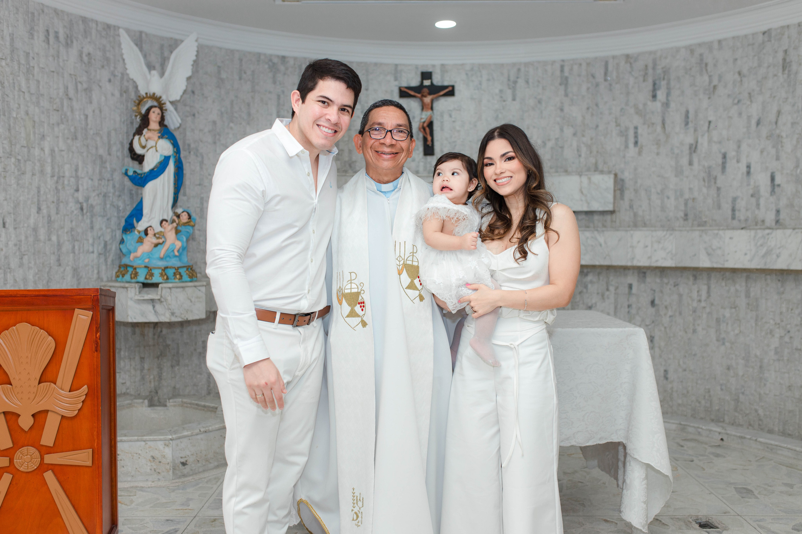 Aleia´s Baptism. Rose Miranda - Fotógrafa de niños y familias en Barranquilla