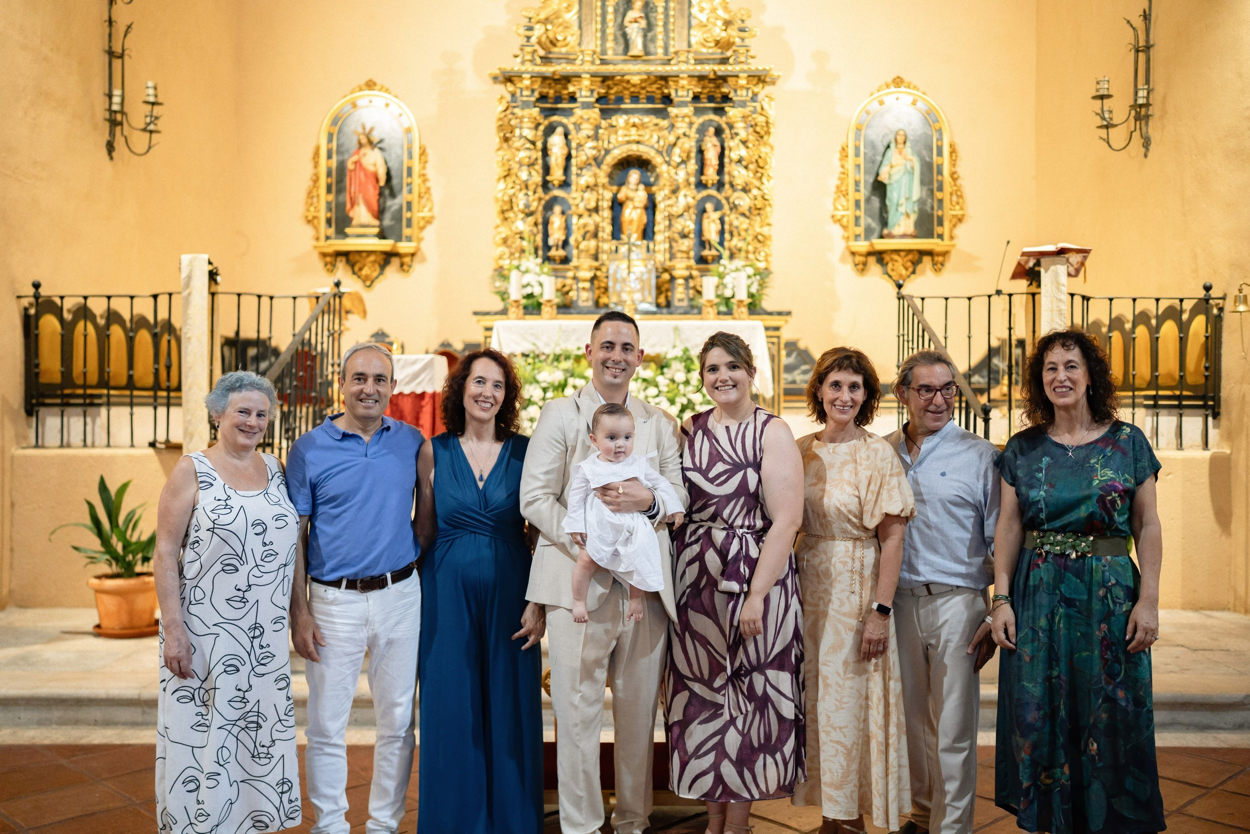 Baptism of Roque. Madrid Photographer for Proposals, Engagements & Families | Anya Petrova