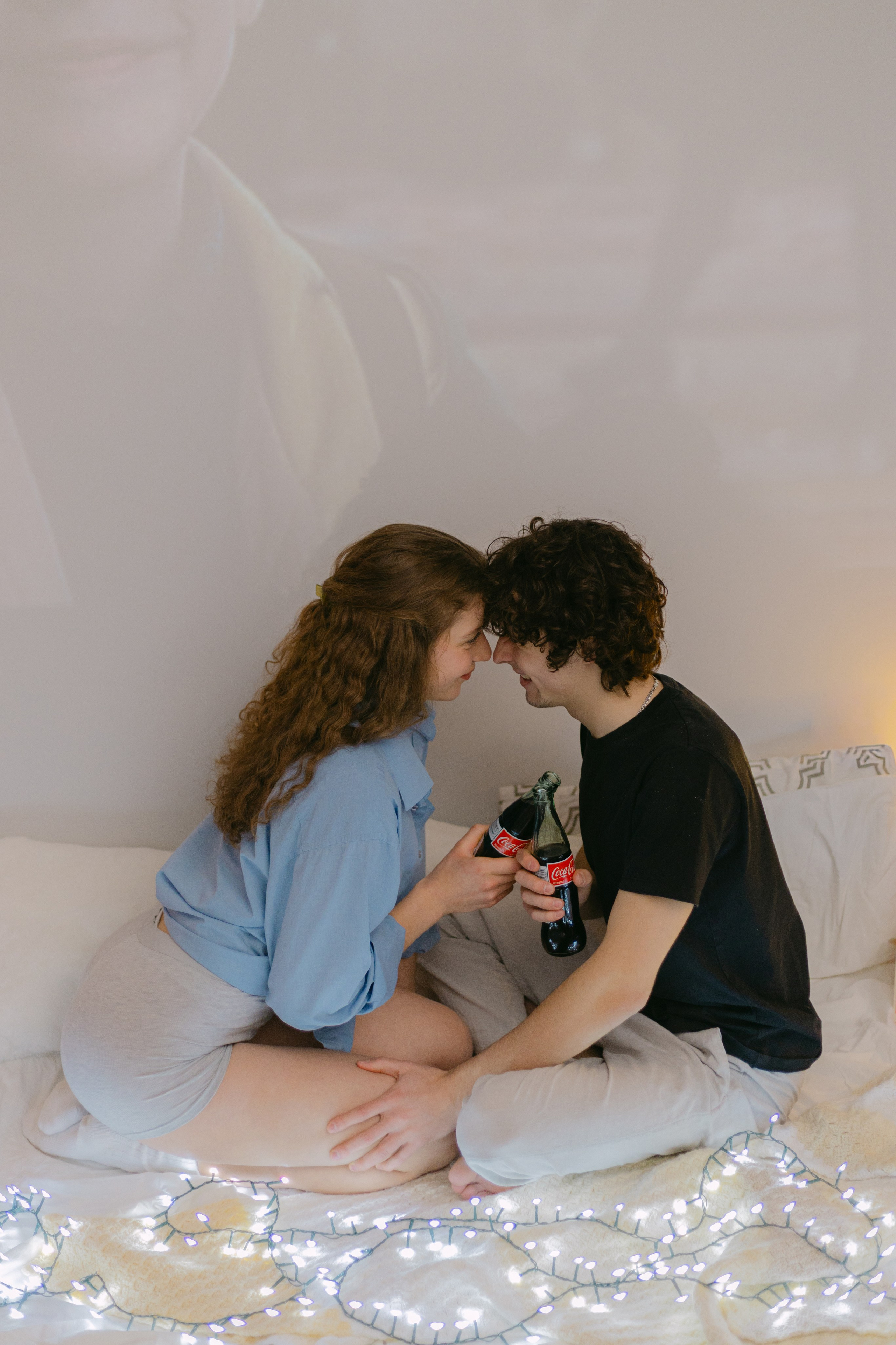 Christmas magic together. Home