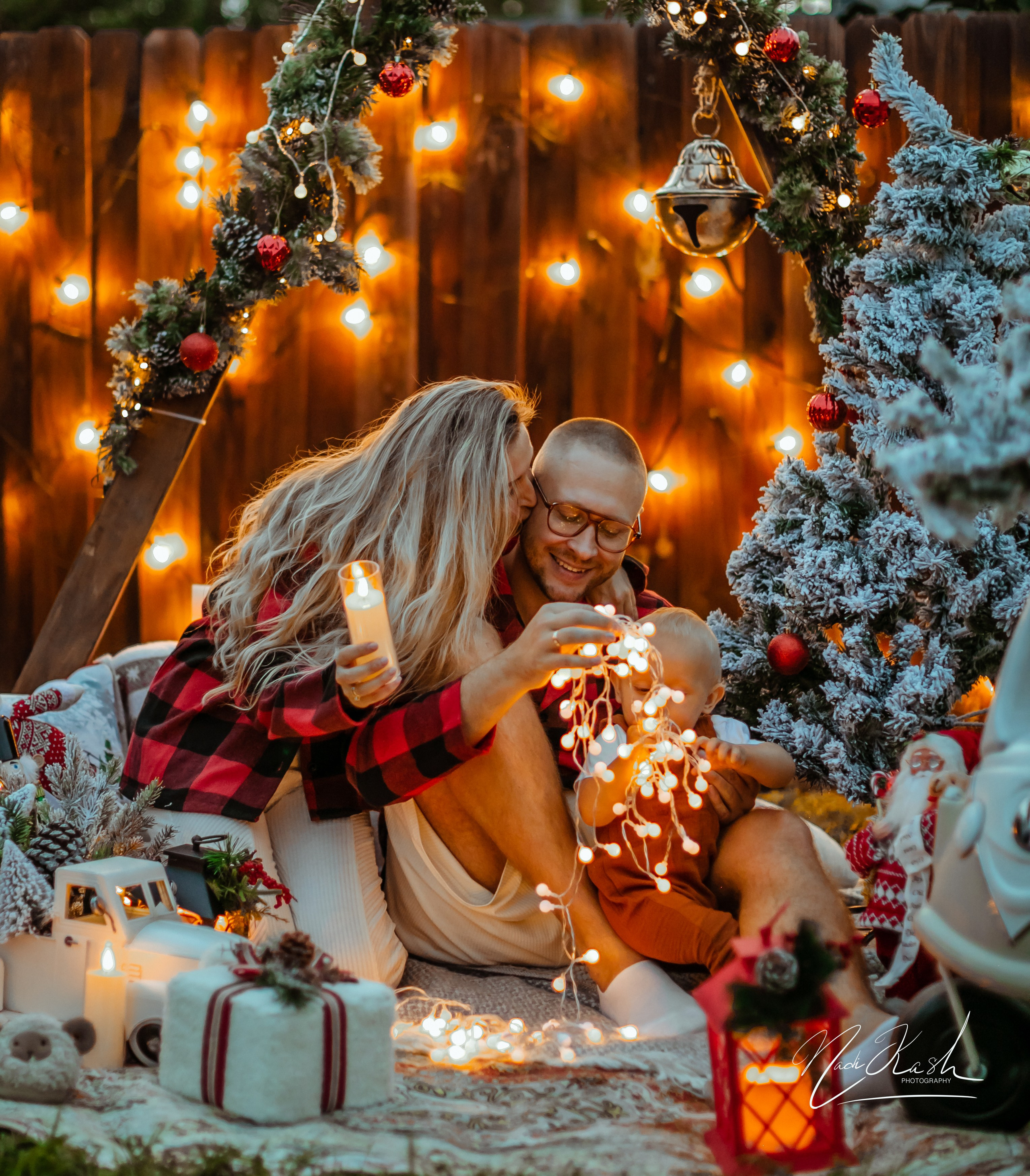 Christmas photoshoot. Photographer in Miami, Family photographer, Event, Wedding