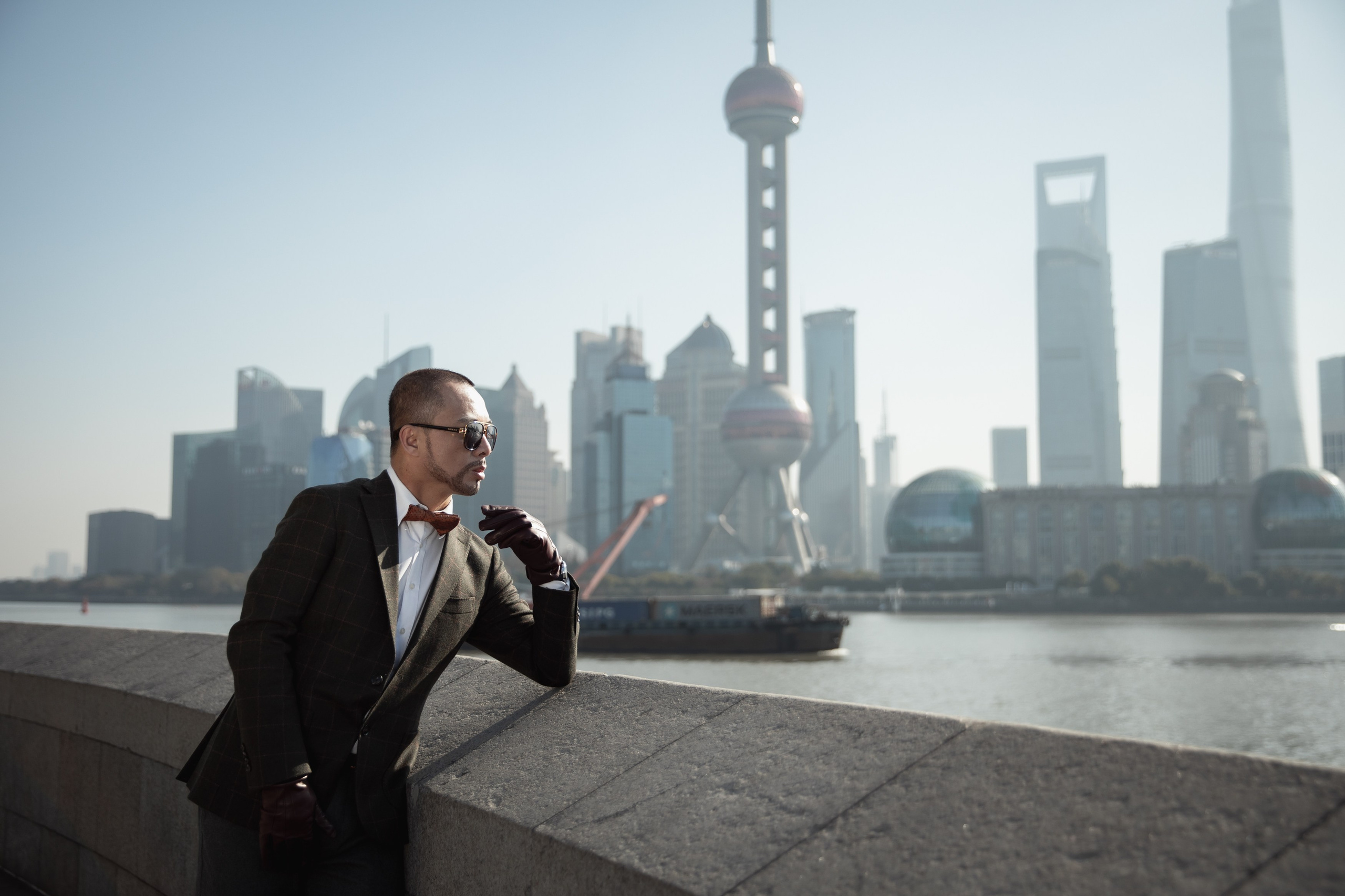 Bjack Chen on the Bund. Фотограф в Шанхае — Лола Пидлуская