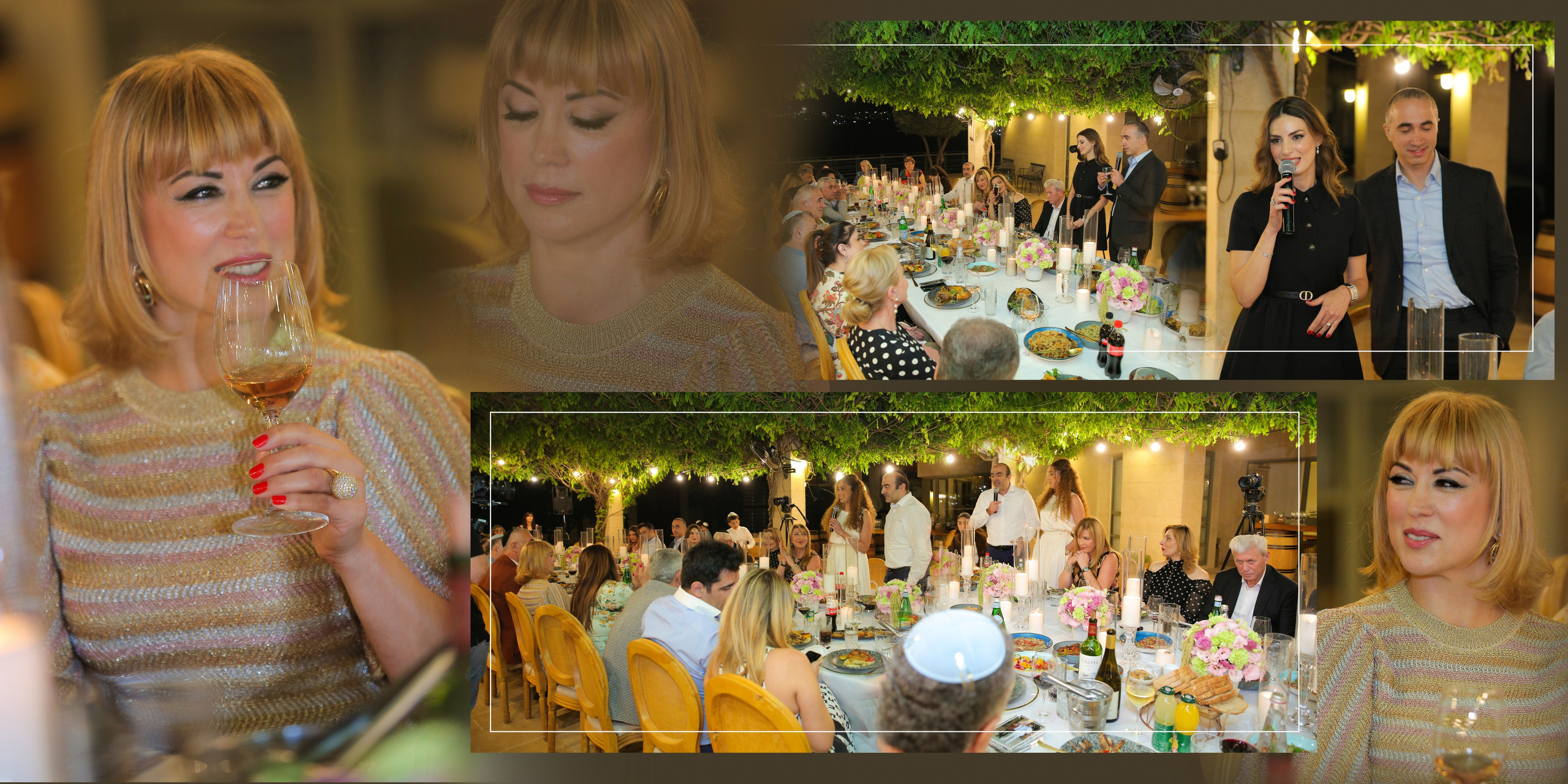 אירינה בת 60. Wedding and events photographers Studio Shalom