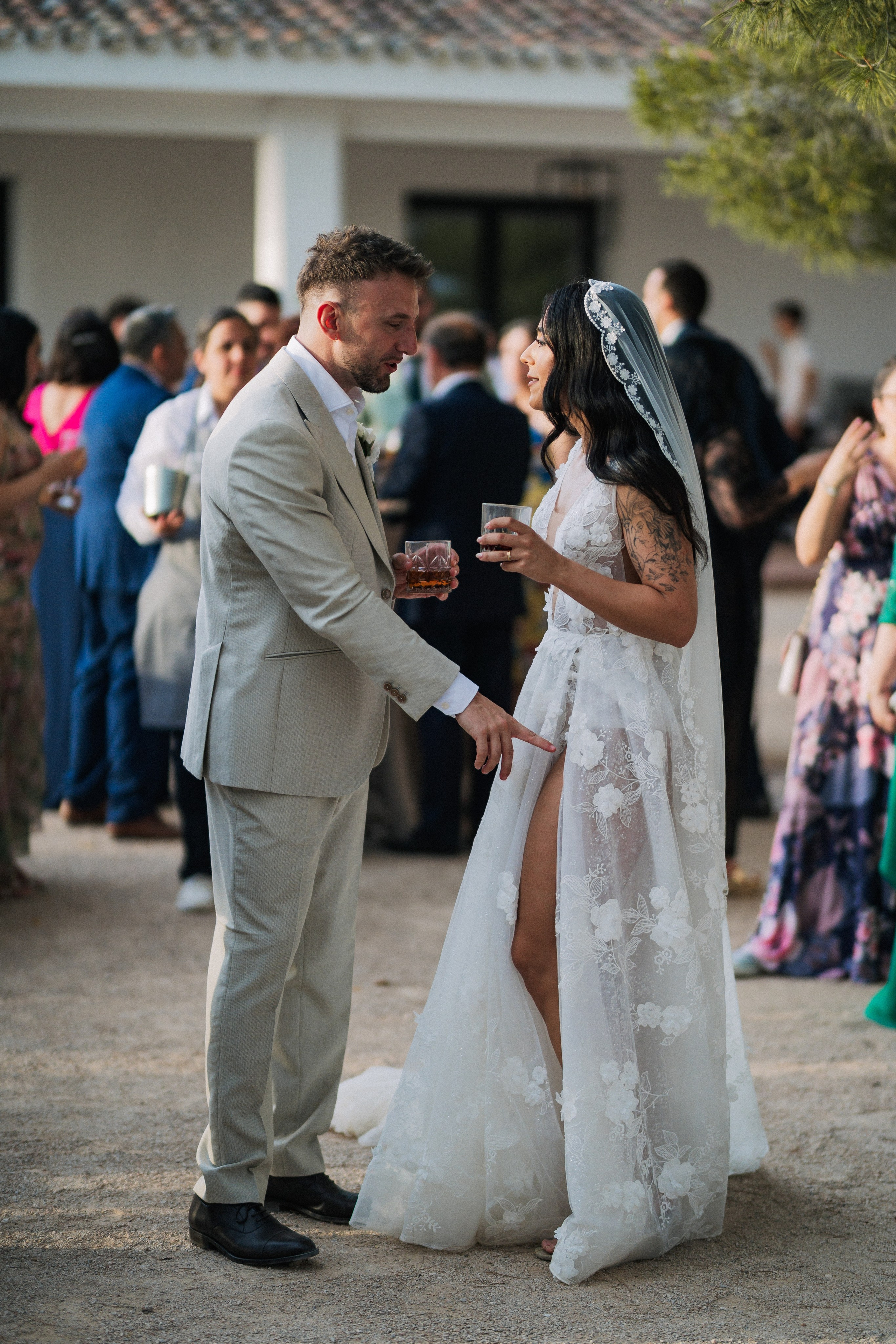 Nerea y Samuel. Christian García