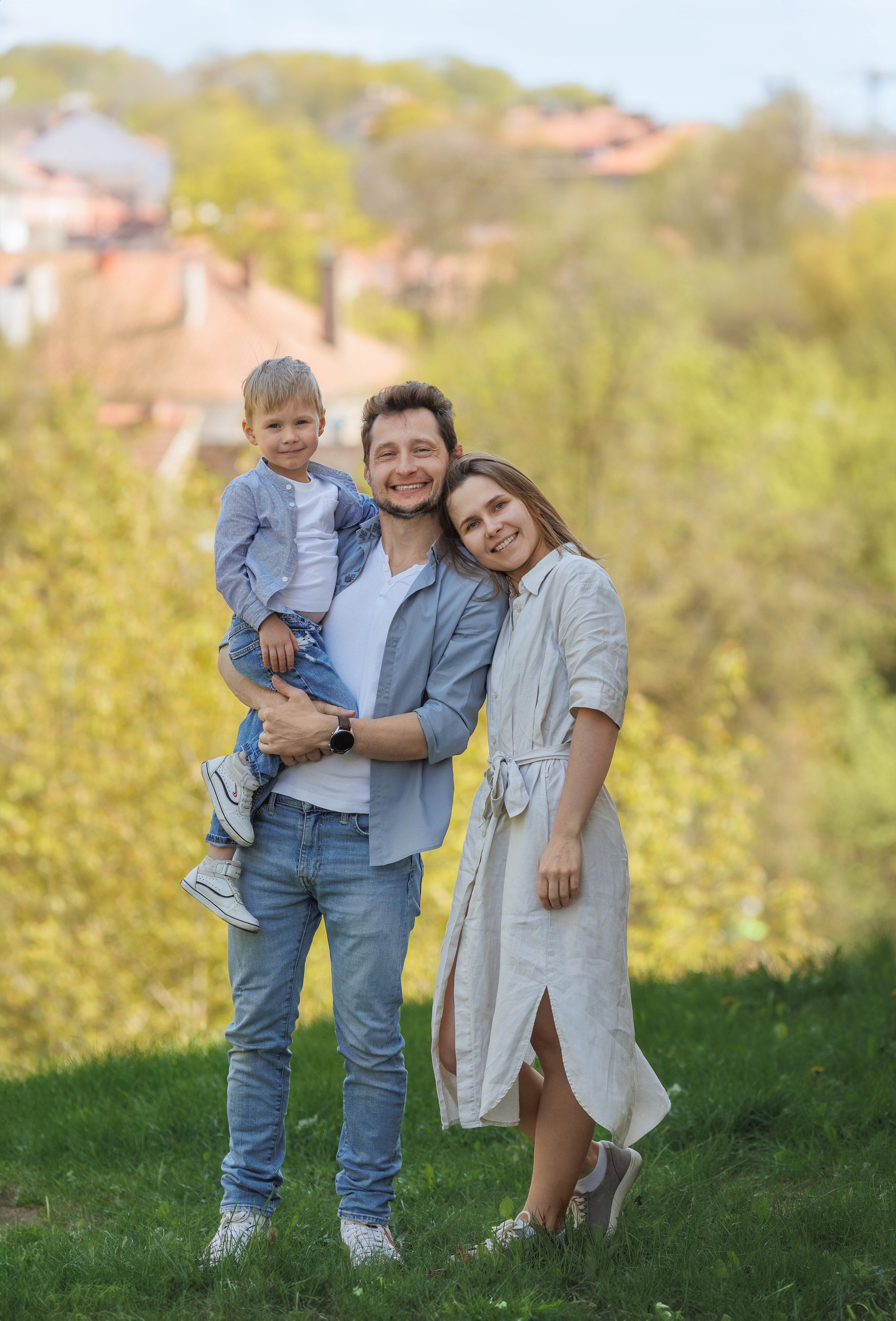 Семейная прогулка по старому городу в Вильнюсе. Семейный и детский фотограф в Вильнюсе Светлана Наумова