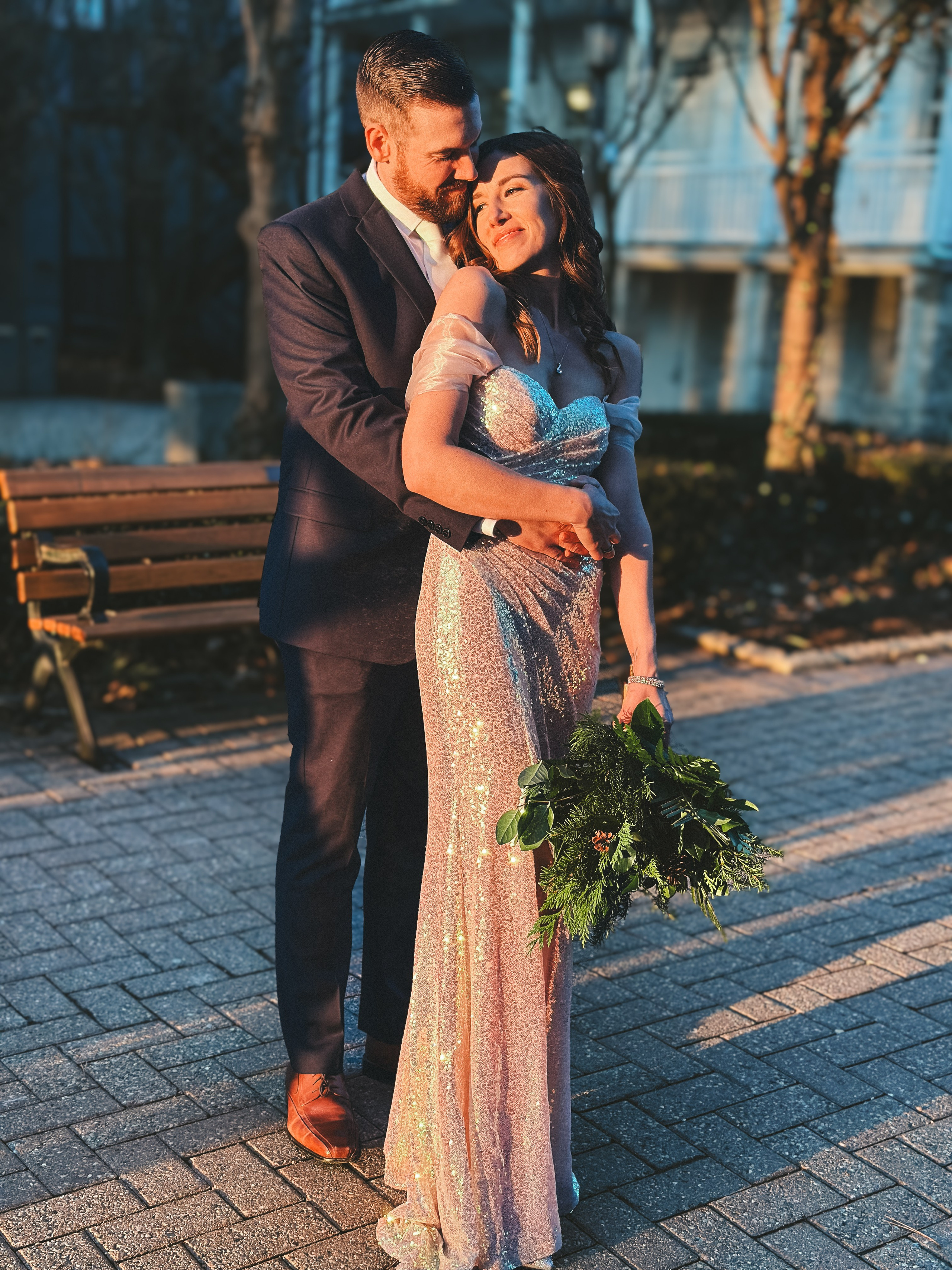 Bridal and groom photography in Windsor, Ontario, capturing cherished moments.