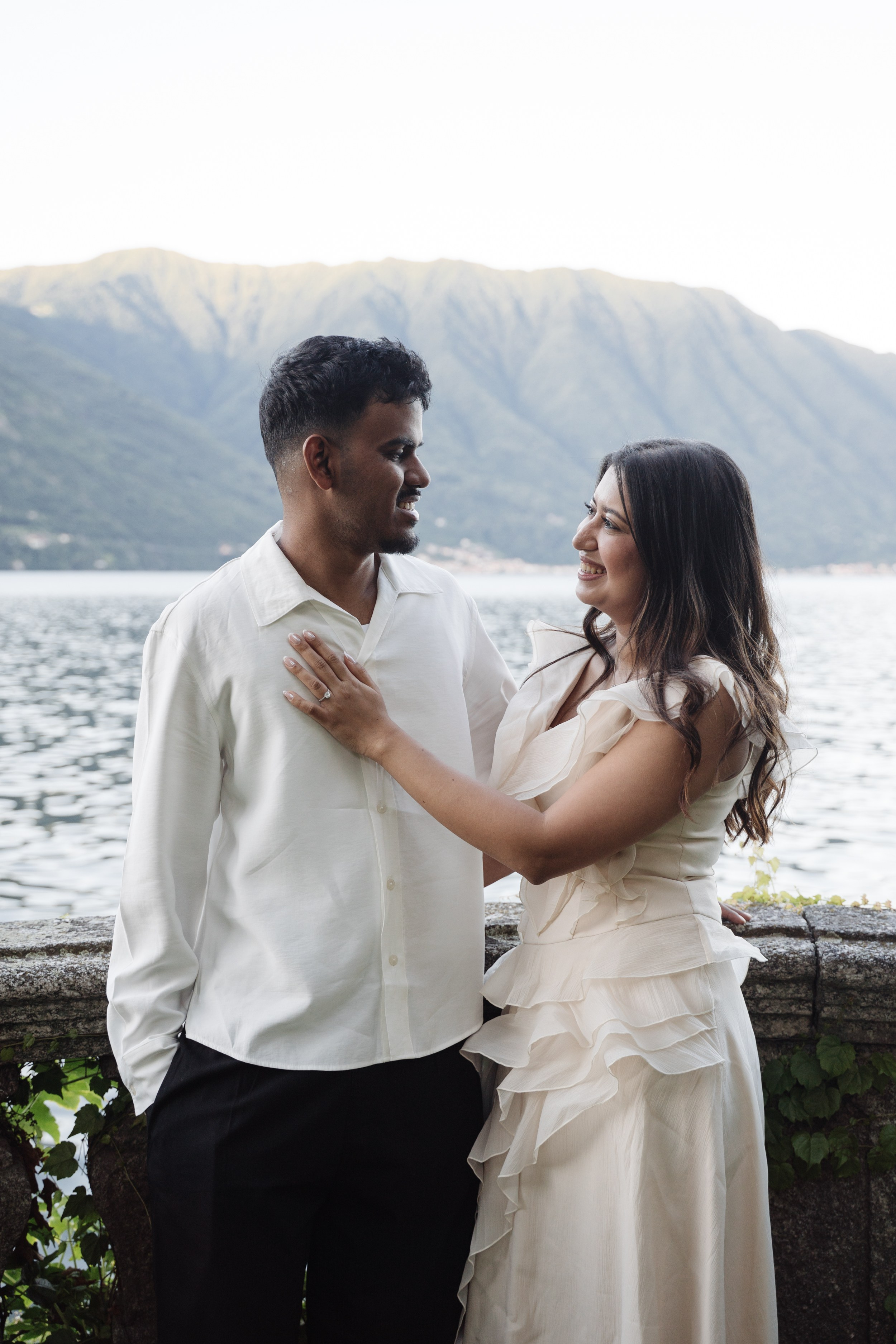 Secret Proposal in Tremezzo. Lake Como Proposal Photographer | Surprise Proposals & Engagements