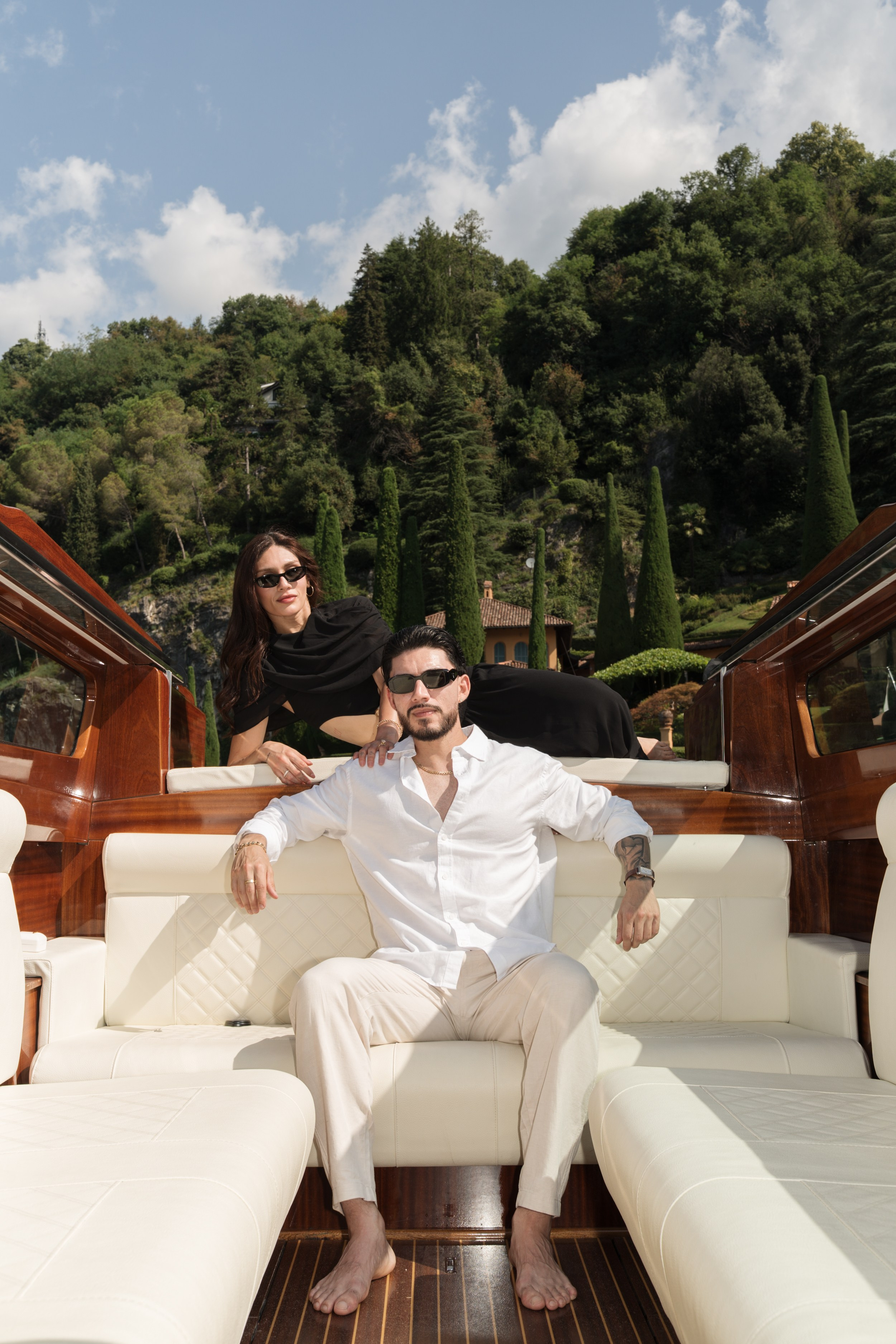 Emotional Boat Proposal in Tremezzo. Lake Como Proposal Photographer | Surprise Proposals & Engagements
