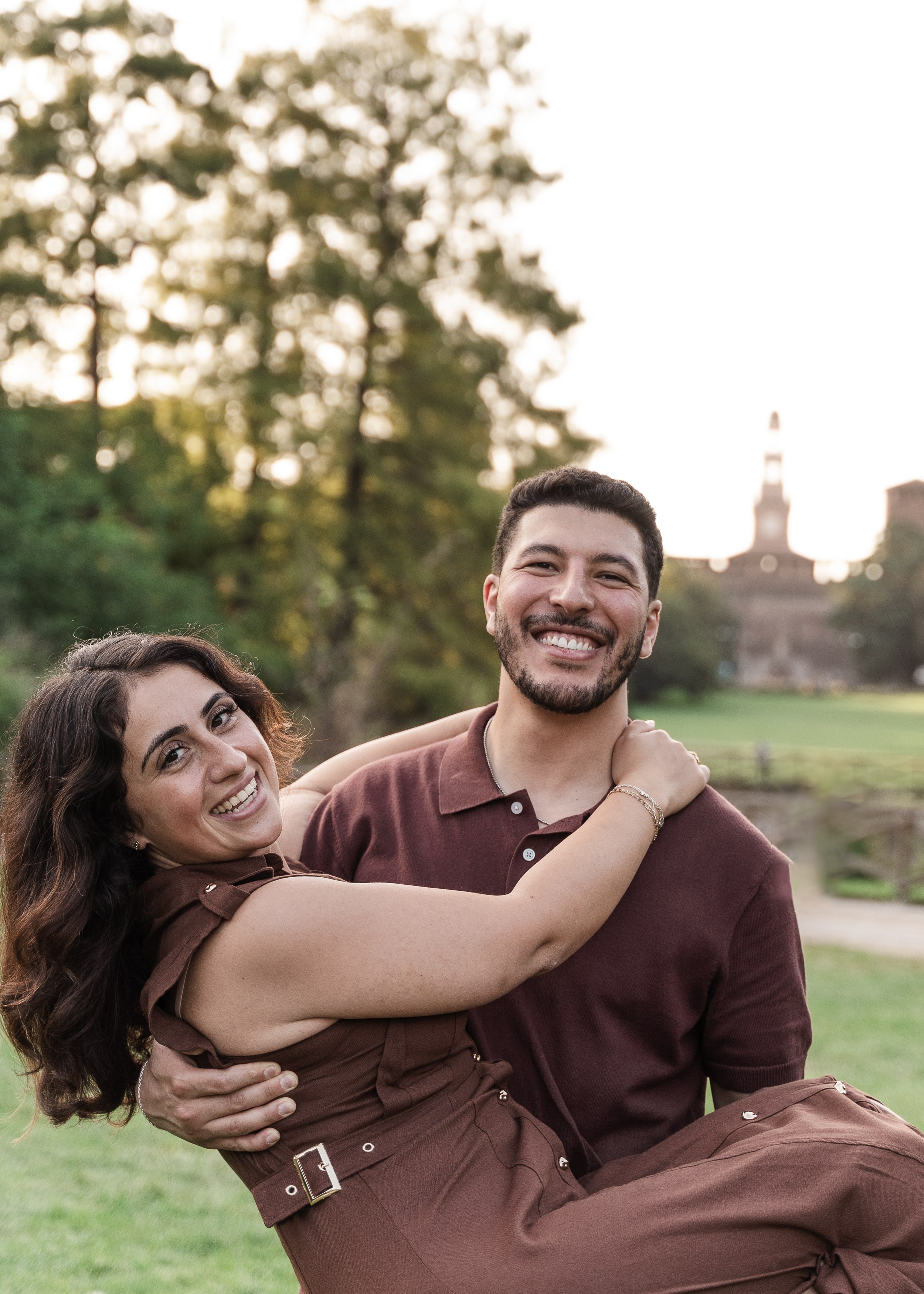 Sunrise Proposal in Milan. Proposal Photographer in Lake Como