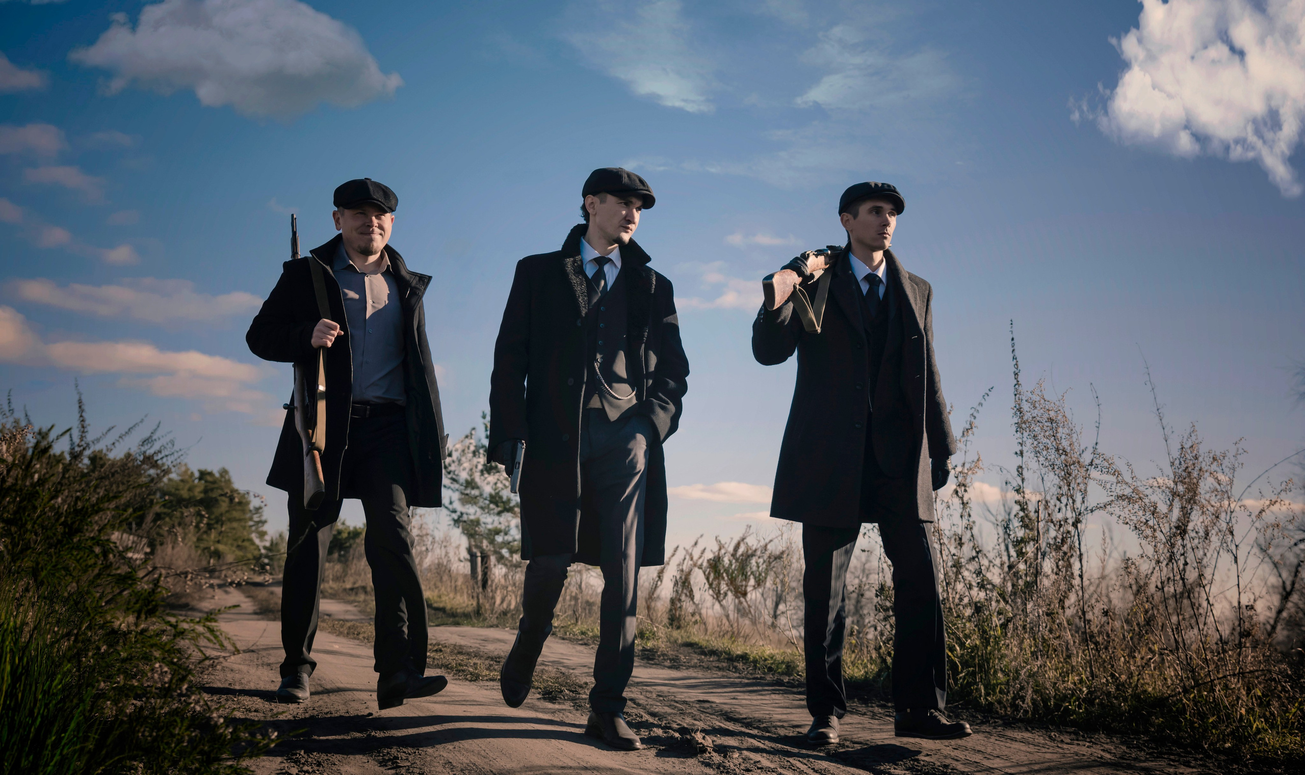 D’hommes. Photoshoot in France