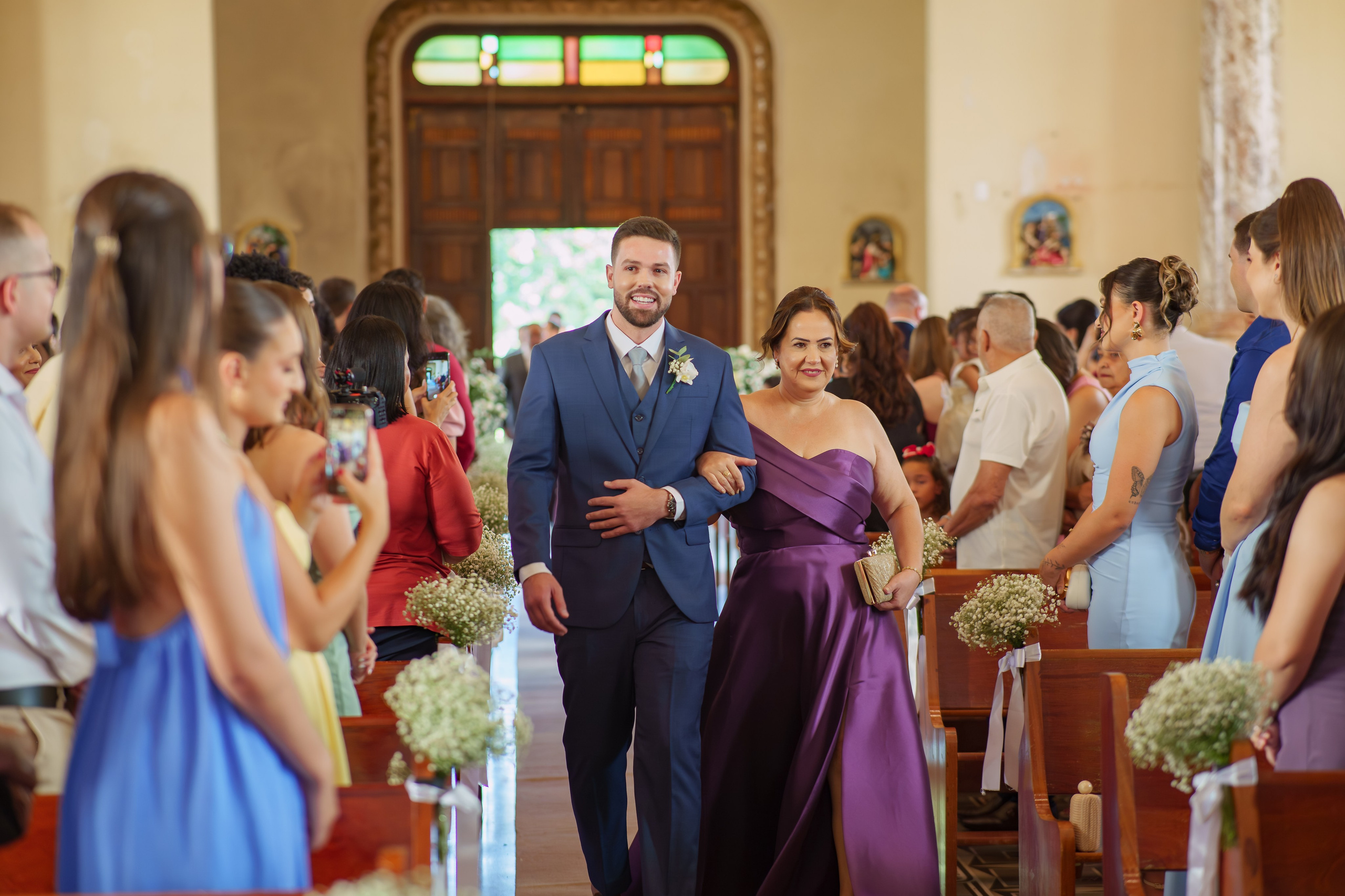 História de Aline & Gabriel. O Casal Dos Noivos