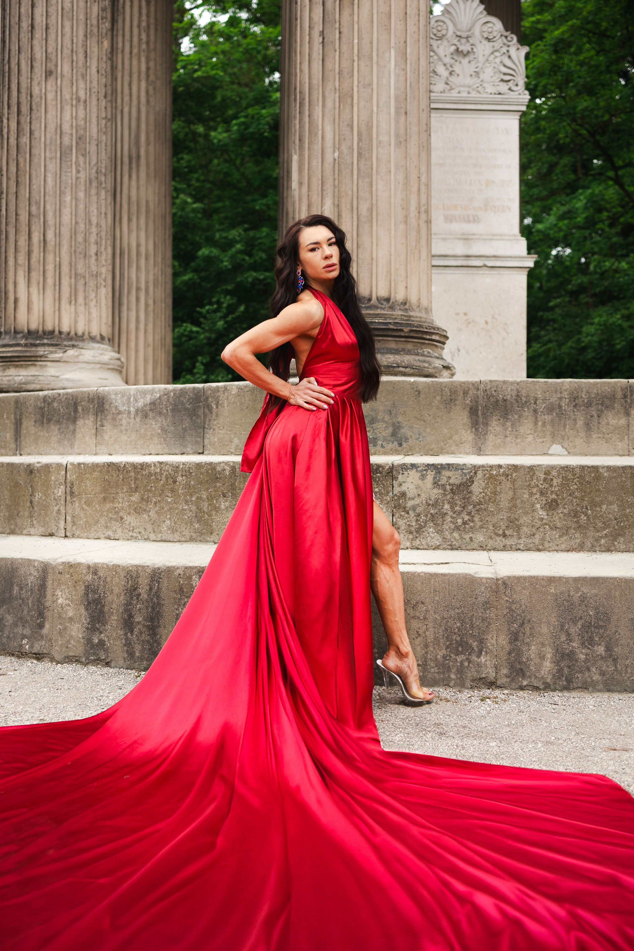 Long dresses shooting. Photographer in Munich