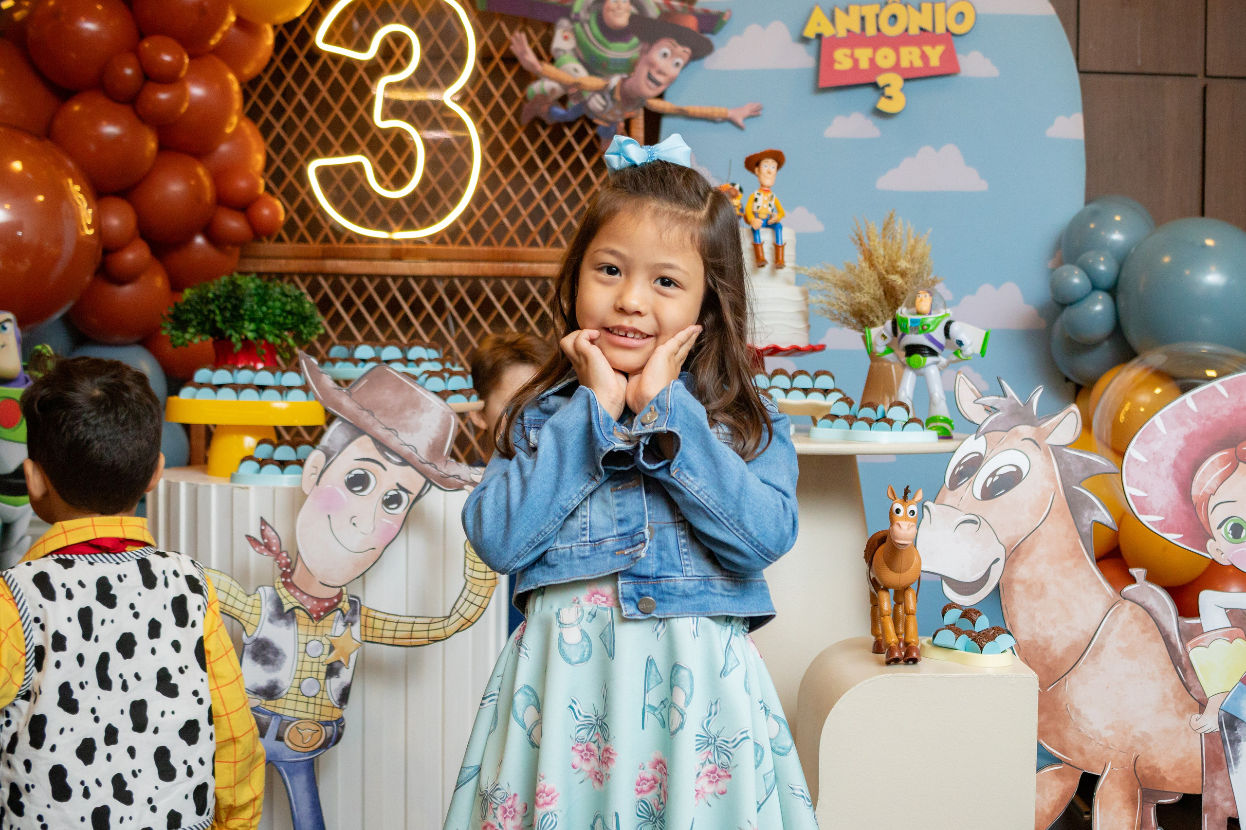 Antônio — Aniversário 3 anos. Principal