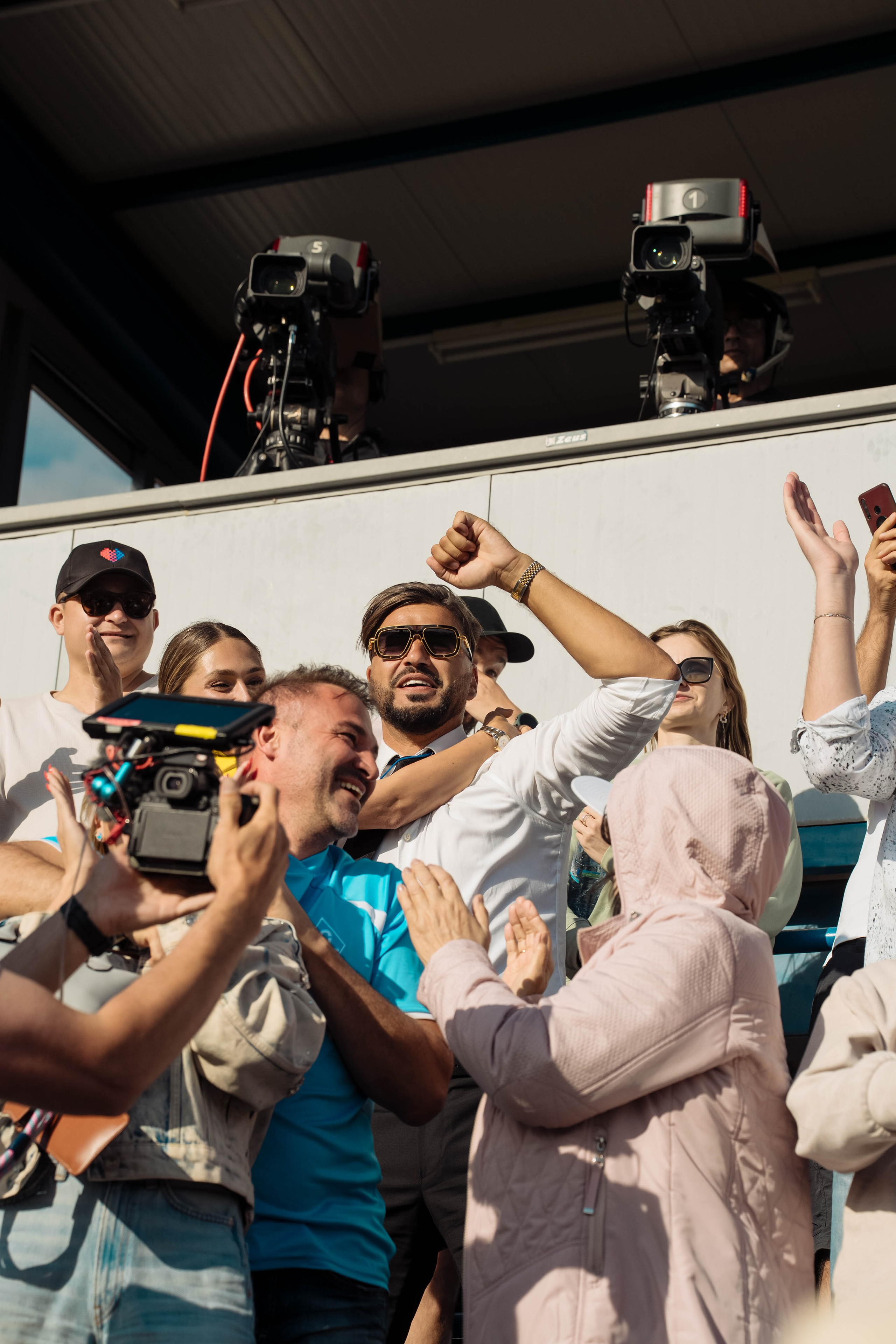Football. Photographer in Cyprus