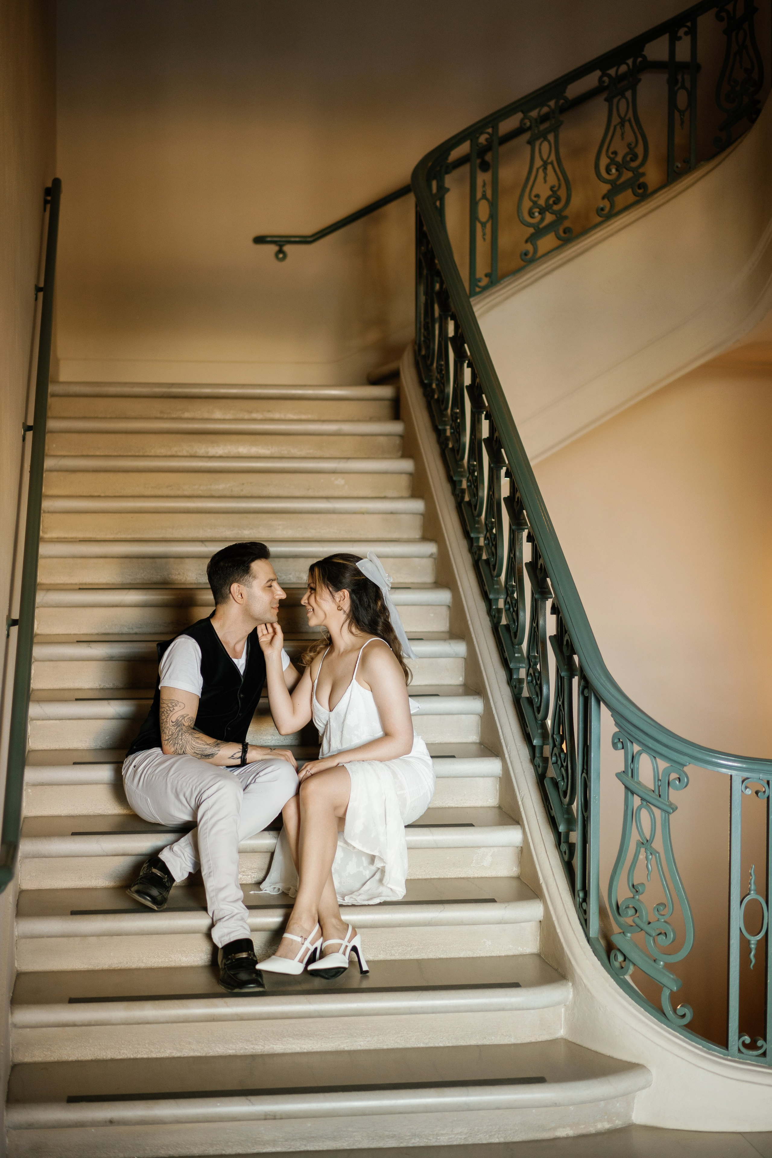 Pasadena City Hall Engagement Photoshoot, California. Wedding Photography & Videography Team in California, Los Angeles, San Francisco, San Diego and Travel