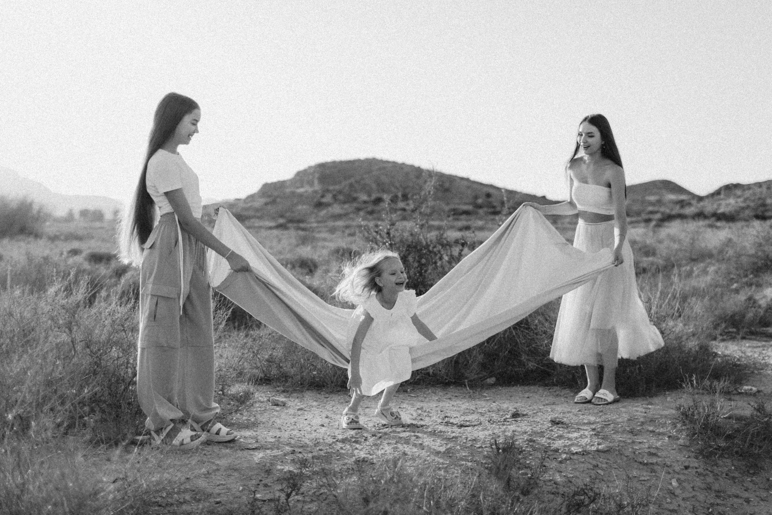 Семейные сьемки на закате. Главная