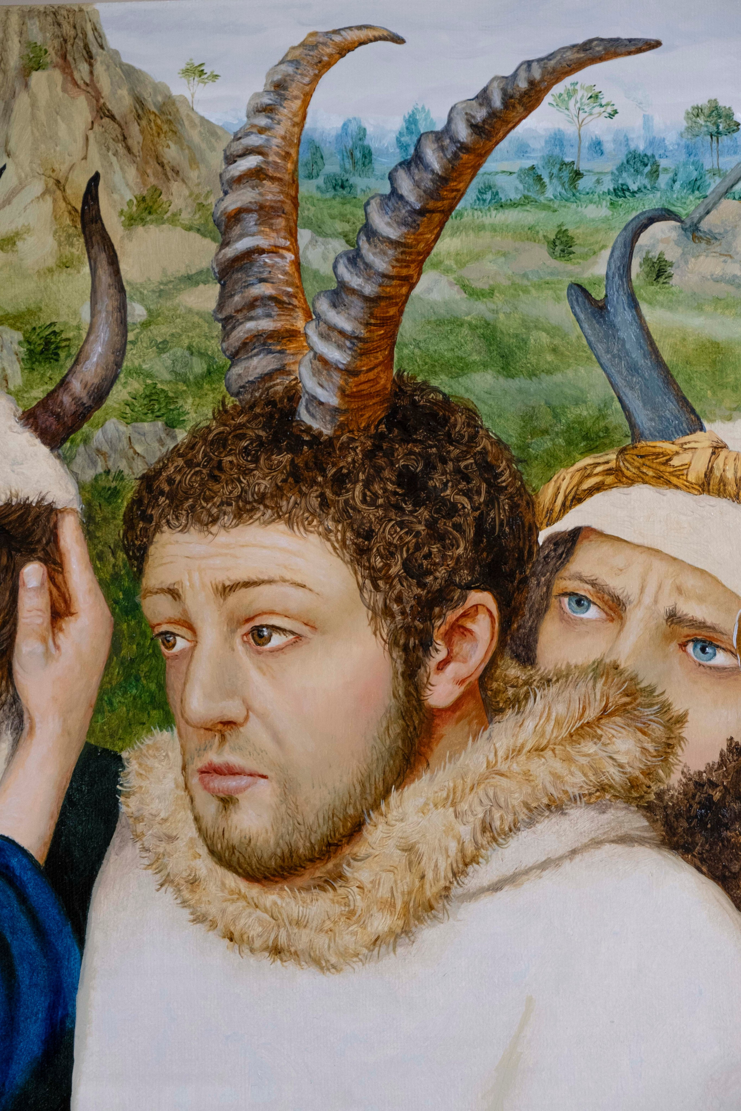 Horned Costumes. Paul Rog