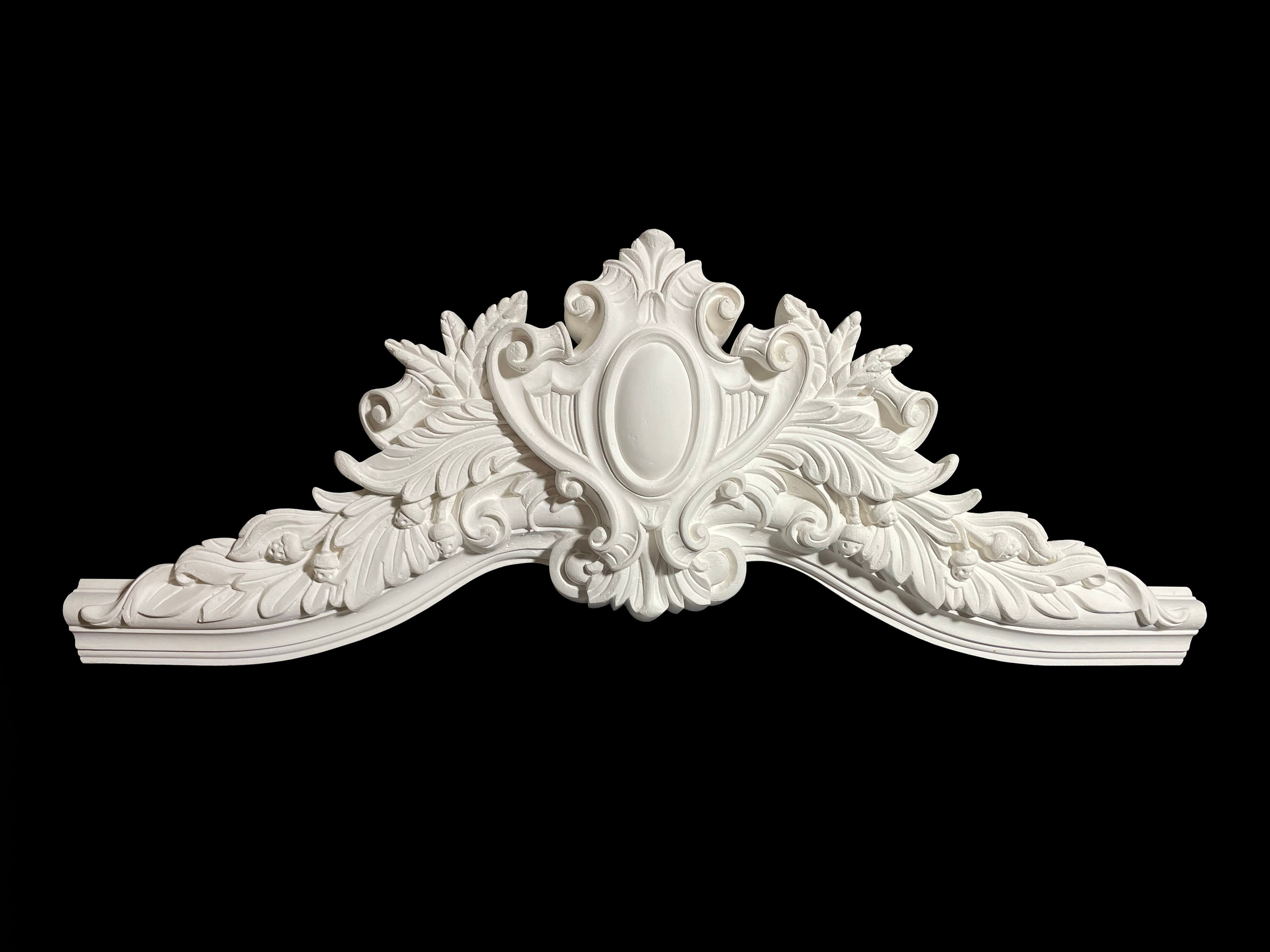 Cartouche Centerpiece. Plaster molding