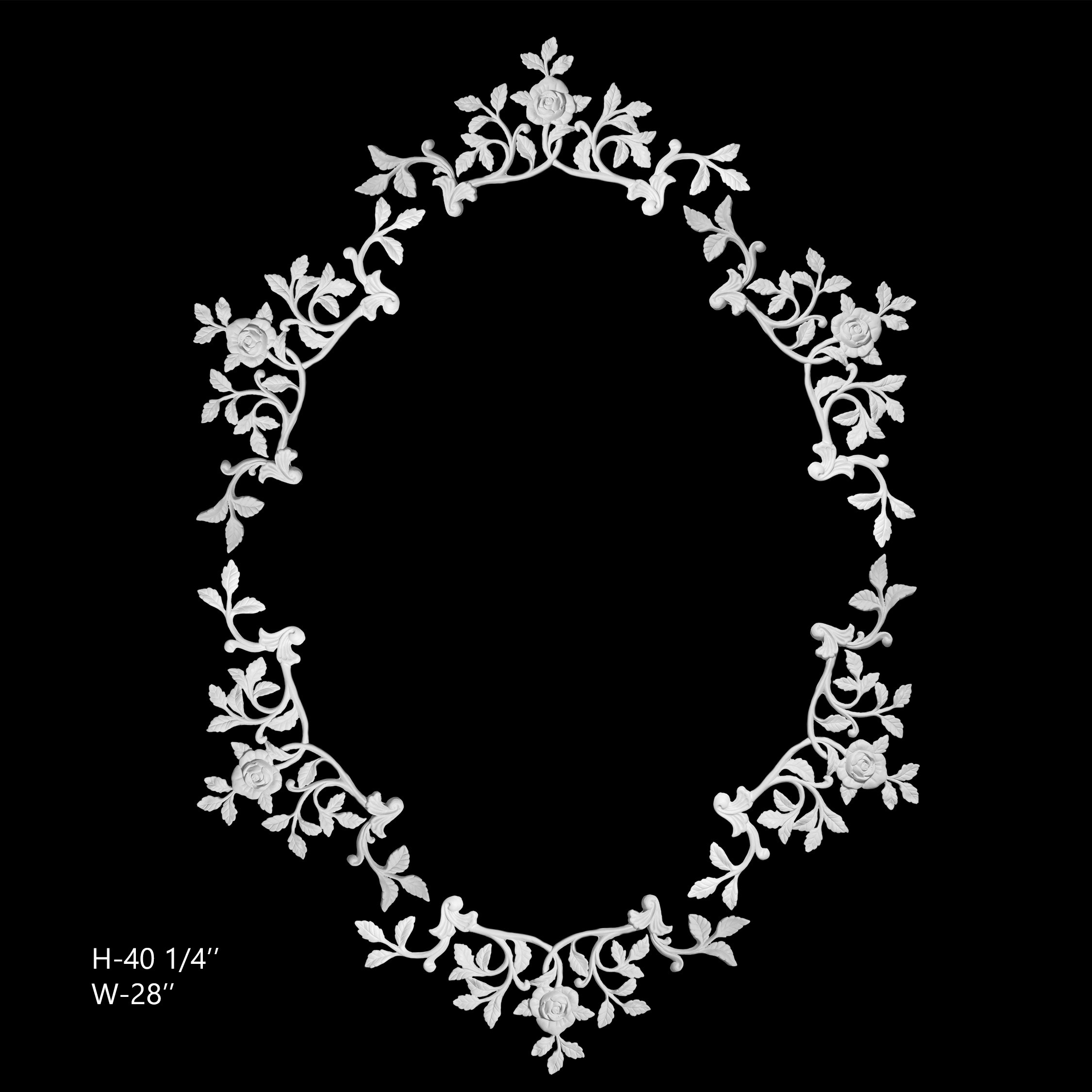 Medallions. Plaster molding